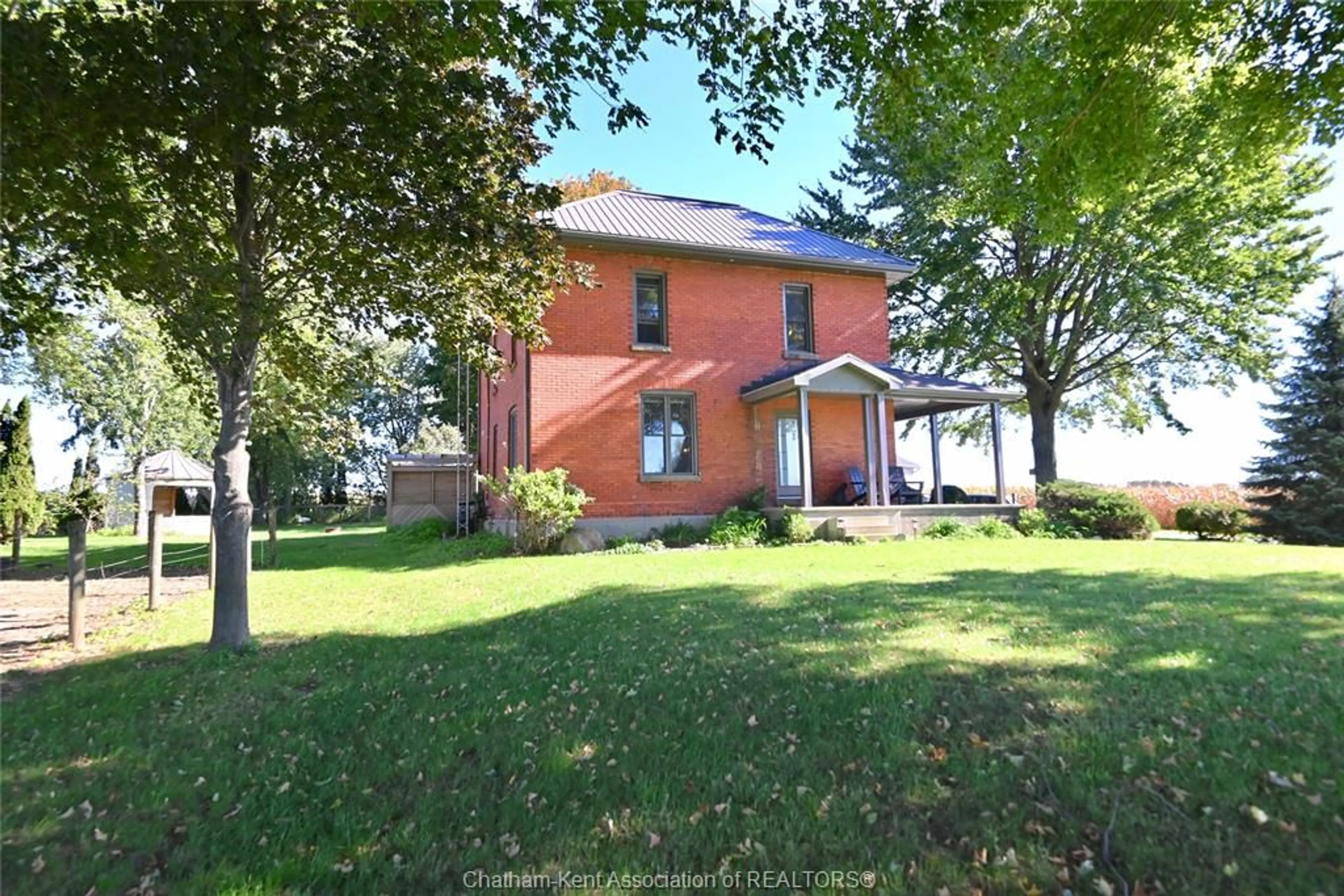 A pic from outside/outdoor area/front of a property/back of a property/a pic from drone, building for 20449 DUART Rd, Orford Township Ontario N0L 1X0