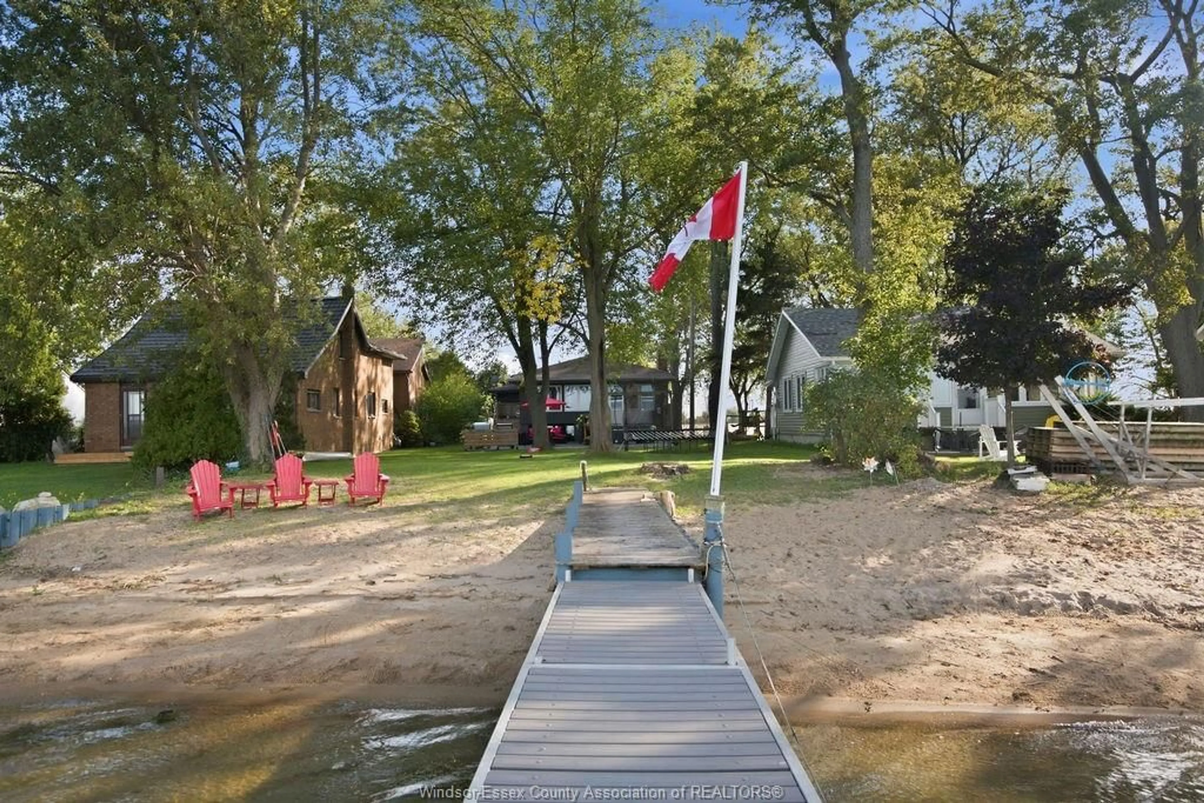 Patio, water/lake/river/ocean view for 9952 ST CLAIR RD, Lakeshore Ontario N0R 1N0