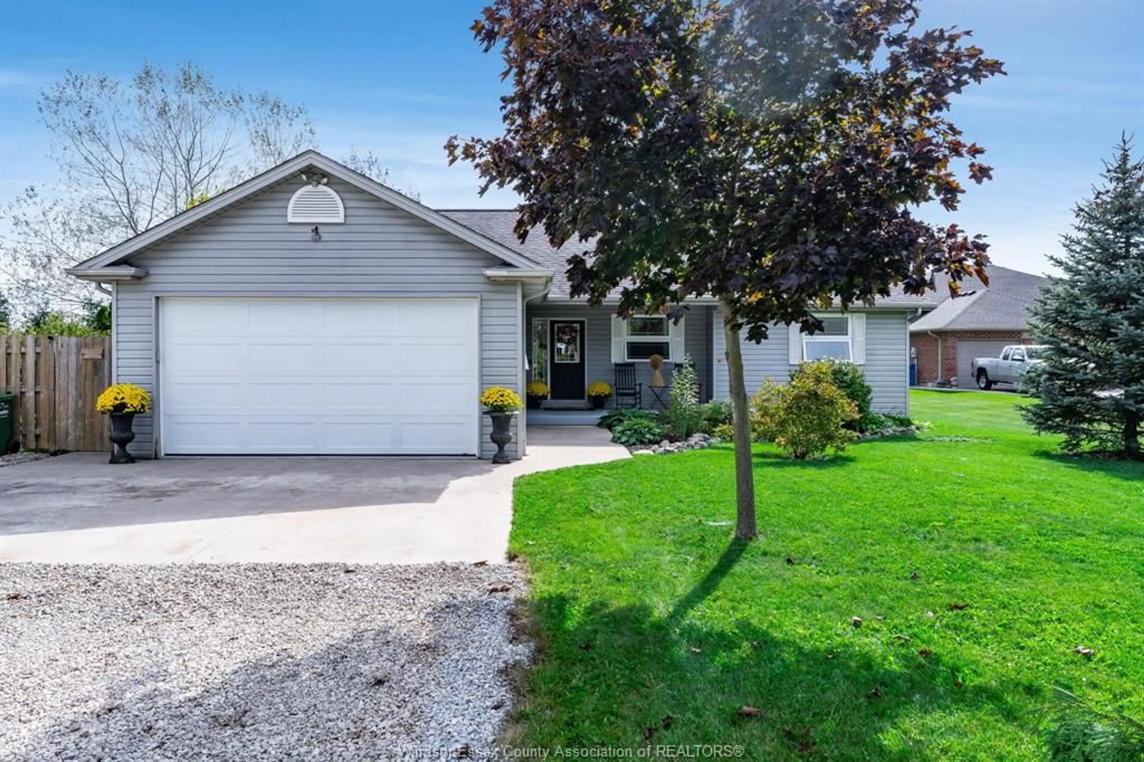 Home with vinyl exterior material, street for 1615 St. Clair Rd, Lakeshore Ontario N0R 1N0