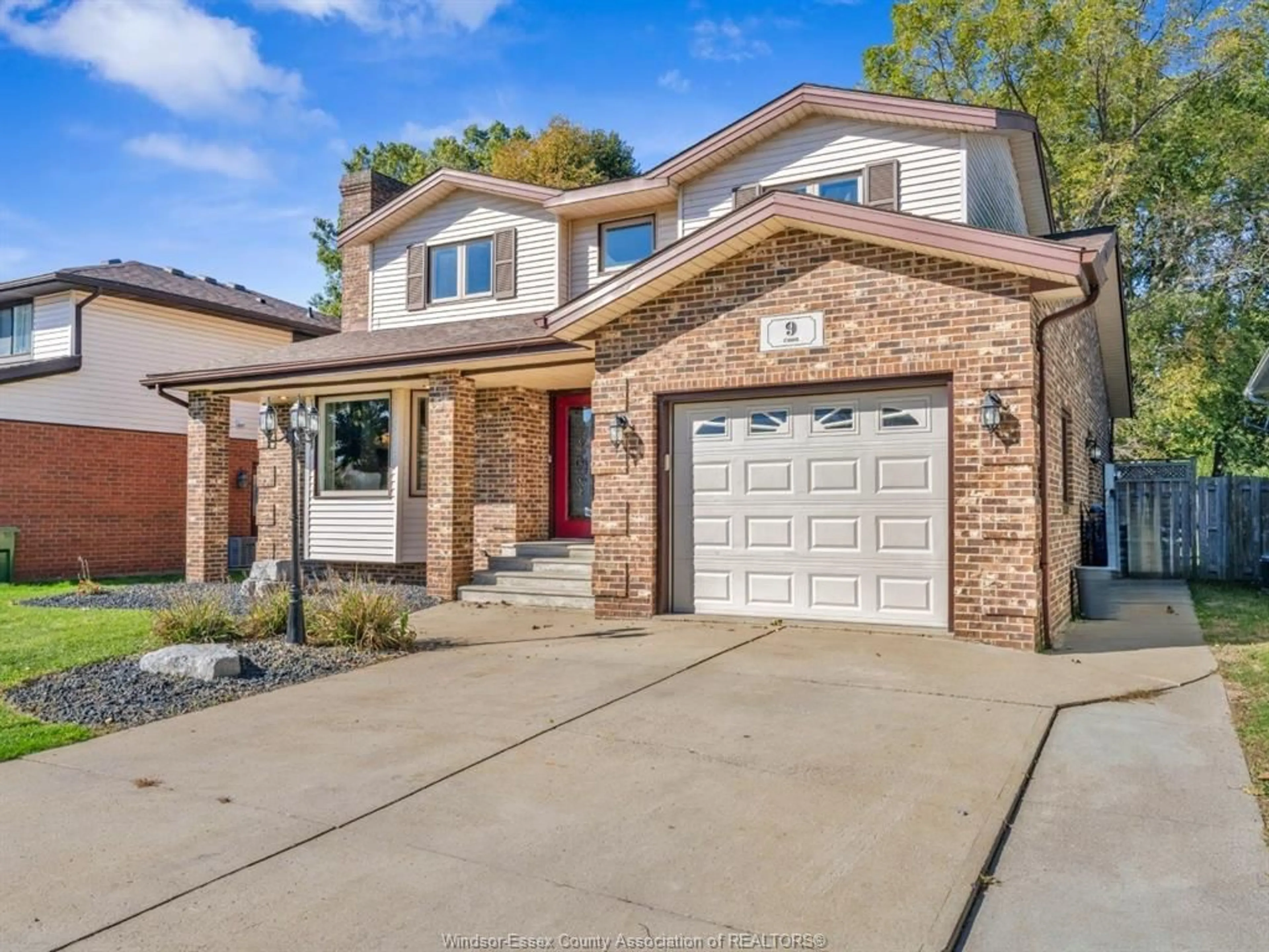 Home with brick exterior material, street for 9 EVANS Ave, Leamington Ontario N8H 4X2