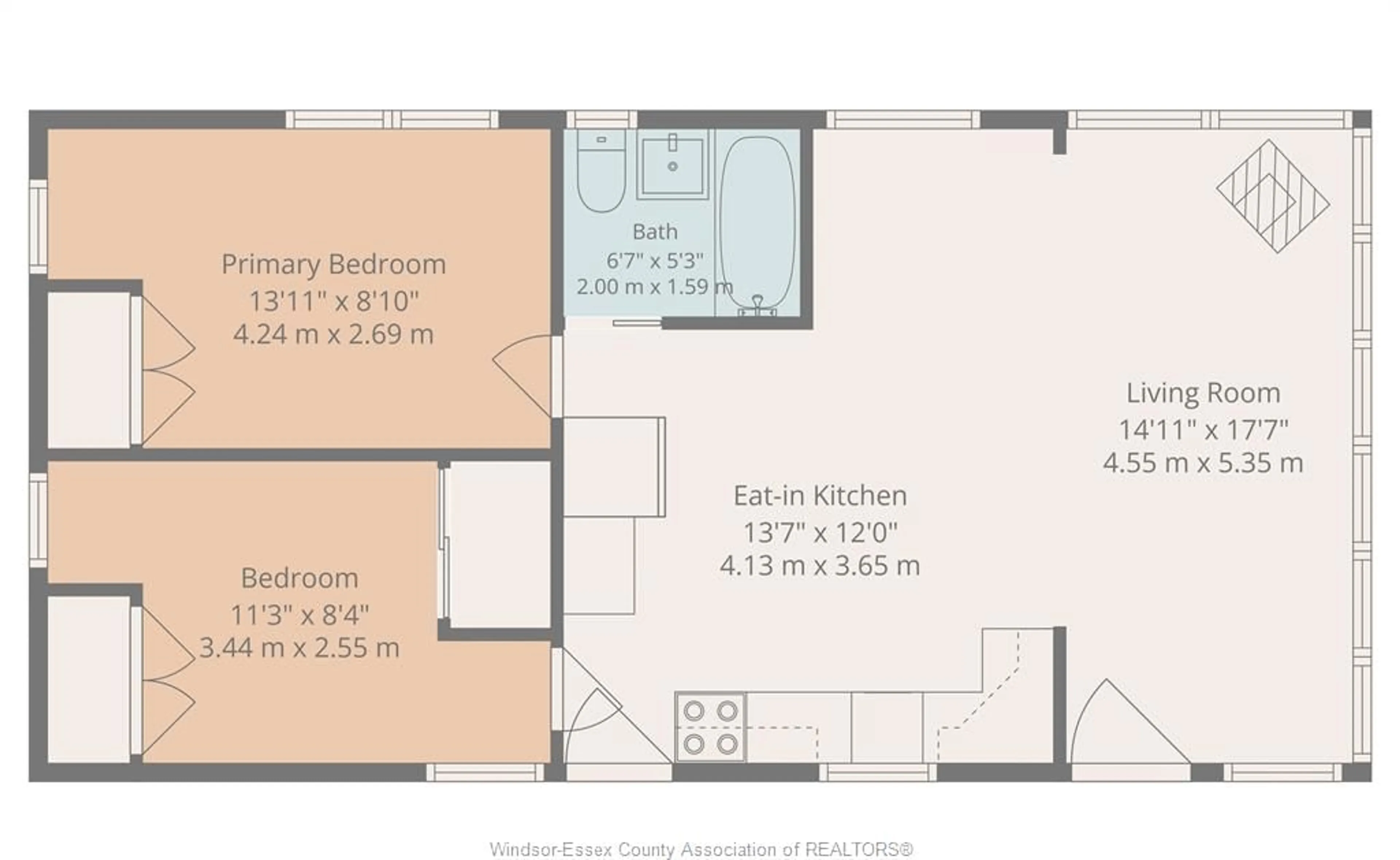 Floor plan for 100 MCCARTHY Lane, Essex Ontario N0R 1G0
