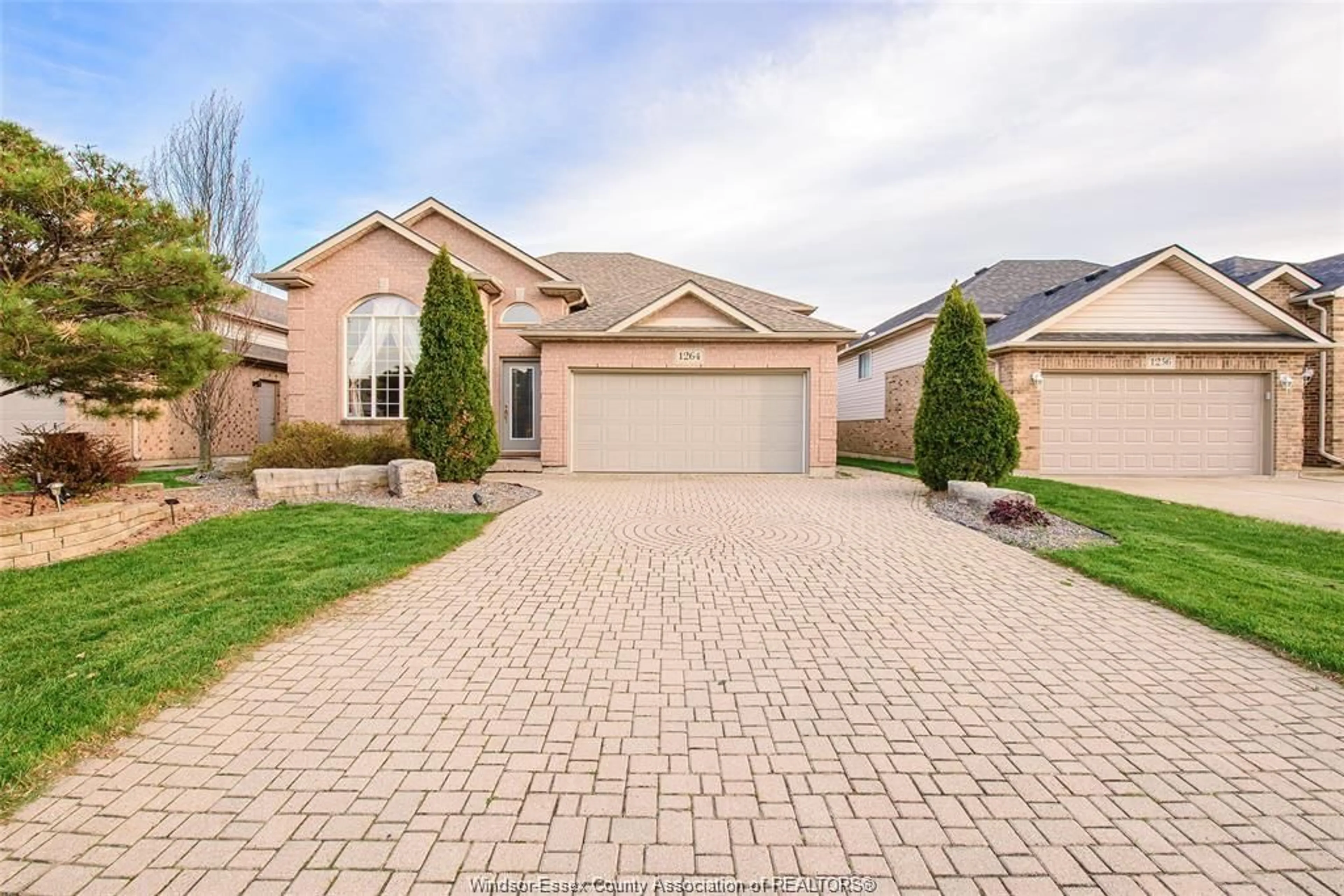 Home with brick exterior material, street for 1264 IMPERIAL Cres, Windsor Ontario N9G 2T5
