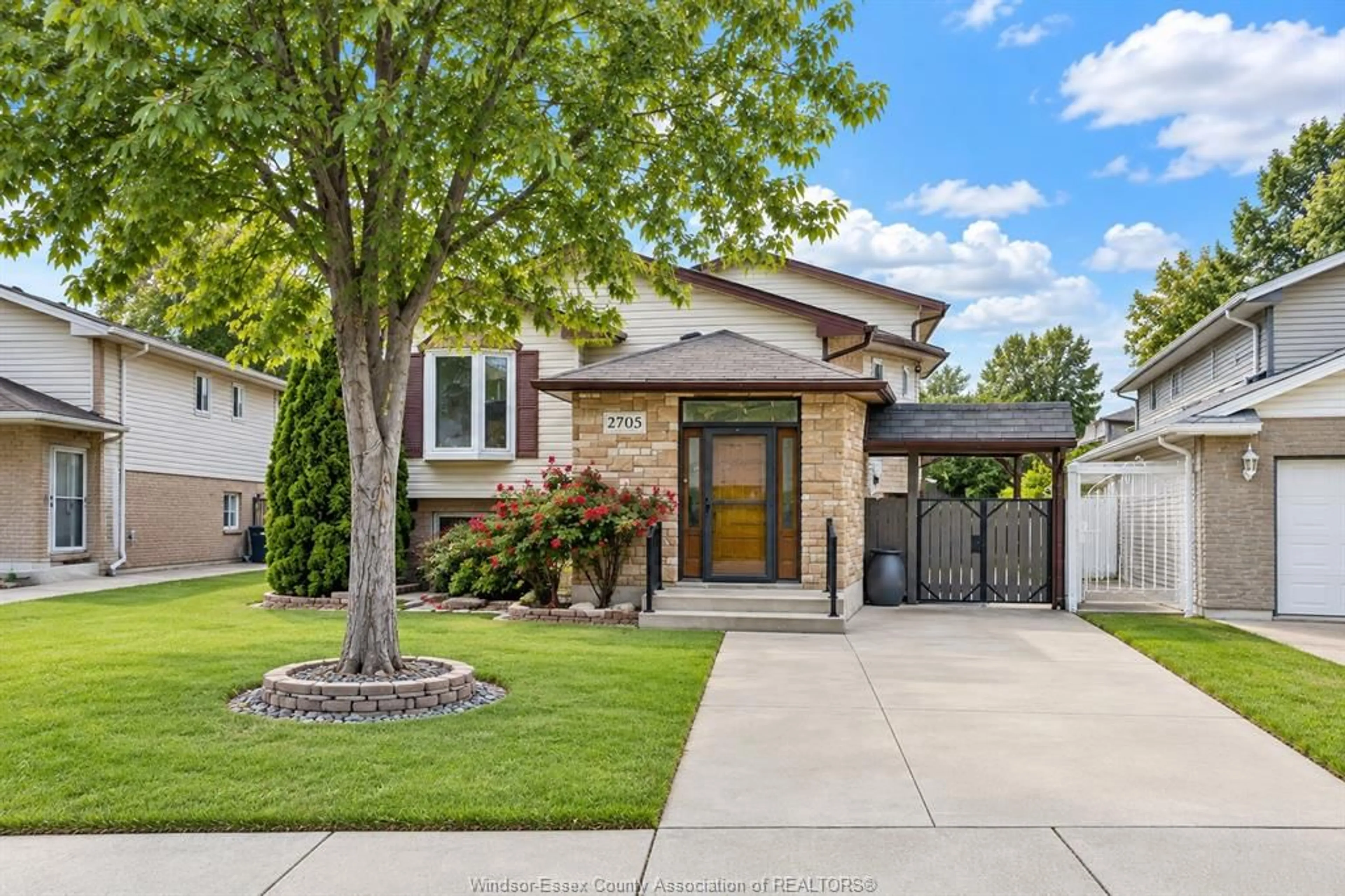 Home with brick exterior material, street for 2705 ROBERT, Windsor Ontario N8W 5L9