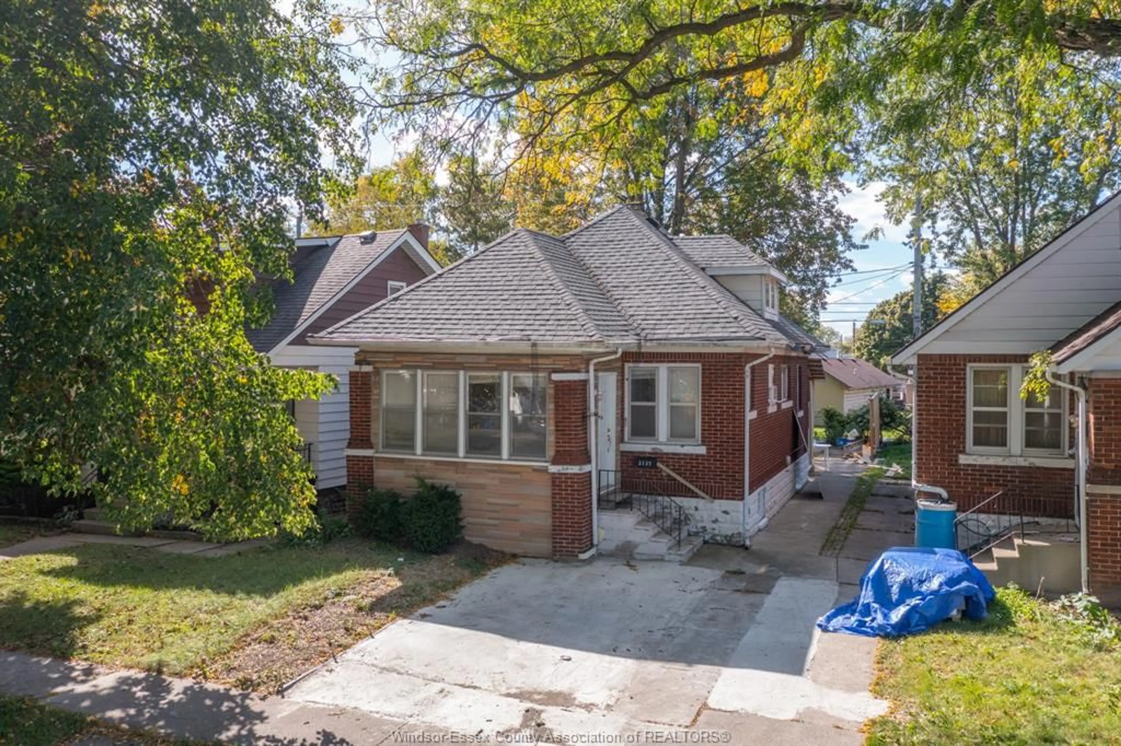 Home with brick exterior material, street for 2137 YORK St, Windsor Ontario N8X 1W8