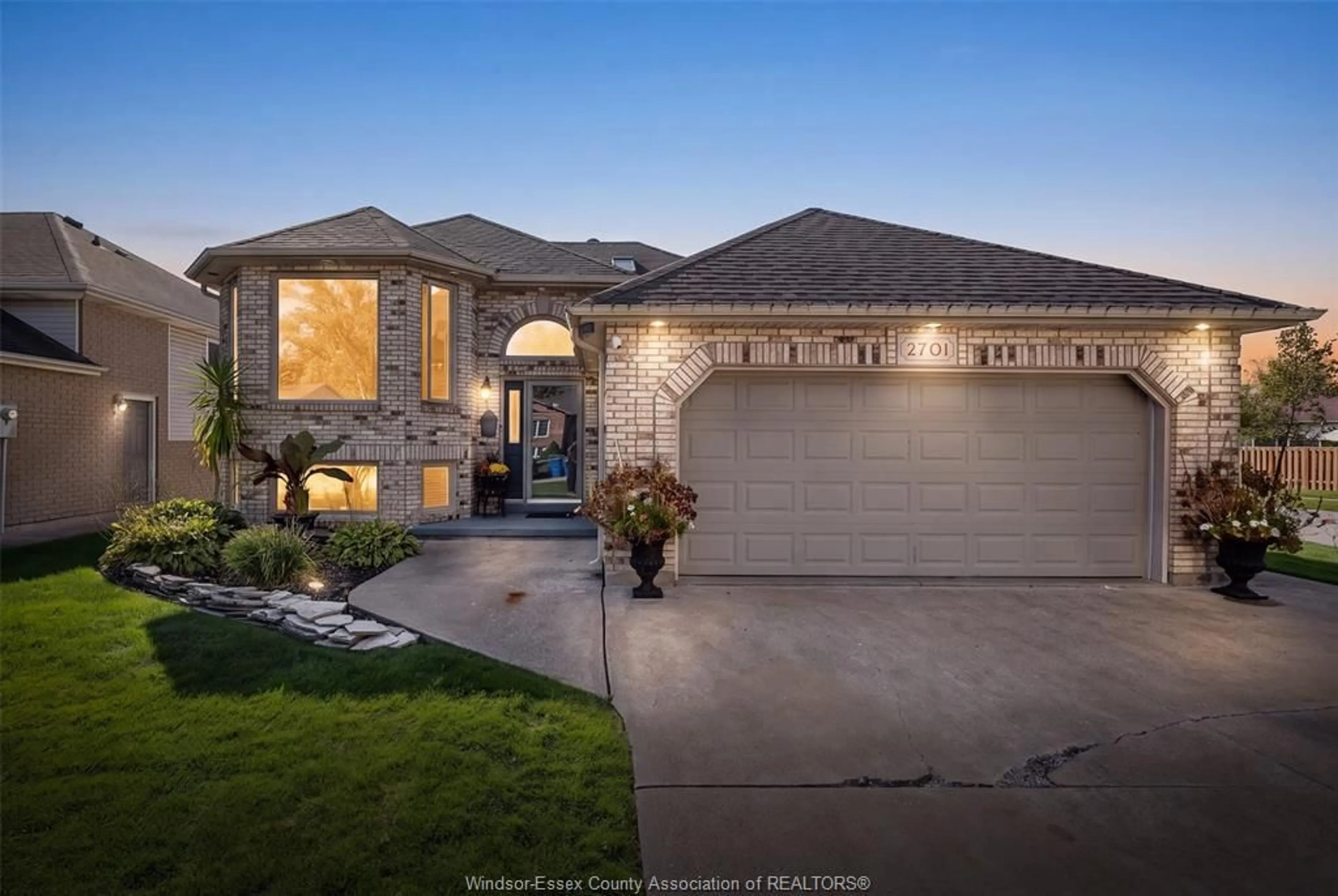 Home with brick exterior material, street for 2701 CAPPELLETTO Rd, Windsor Ontario N8W 5M9