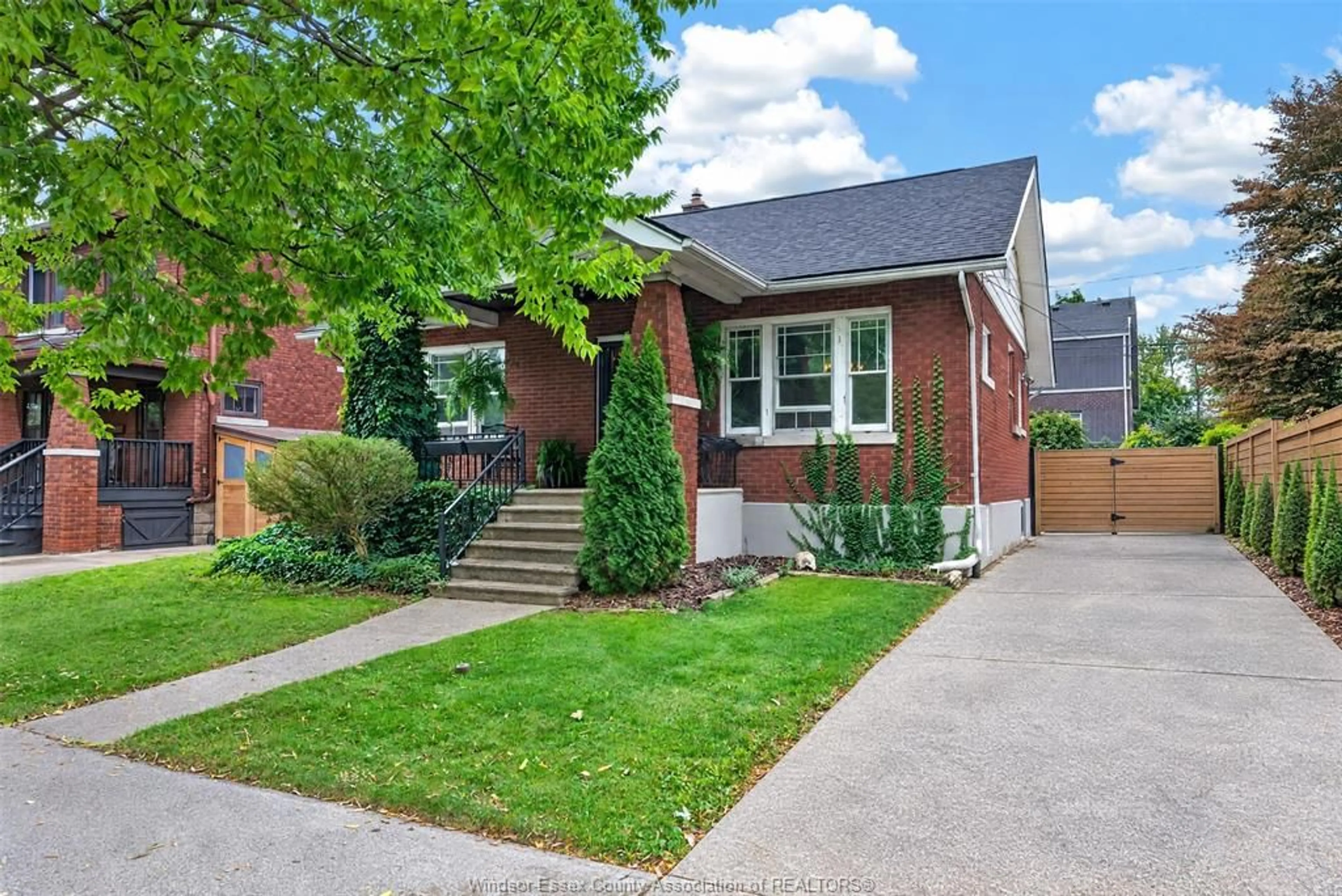 Home with brick exterior material, street for 1509 CHURCH St, Windsor Ontario N8X 1V4