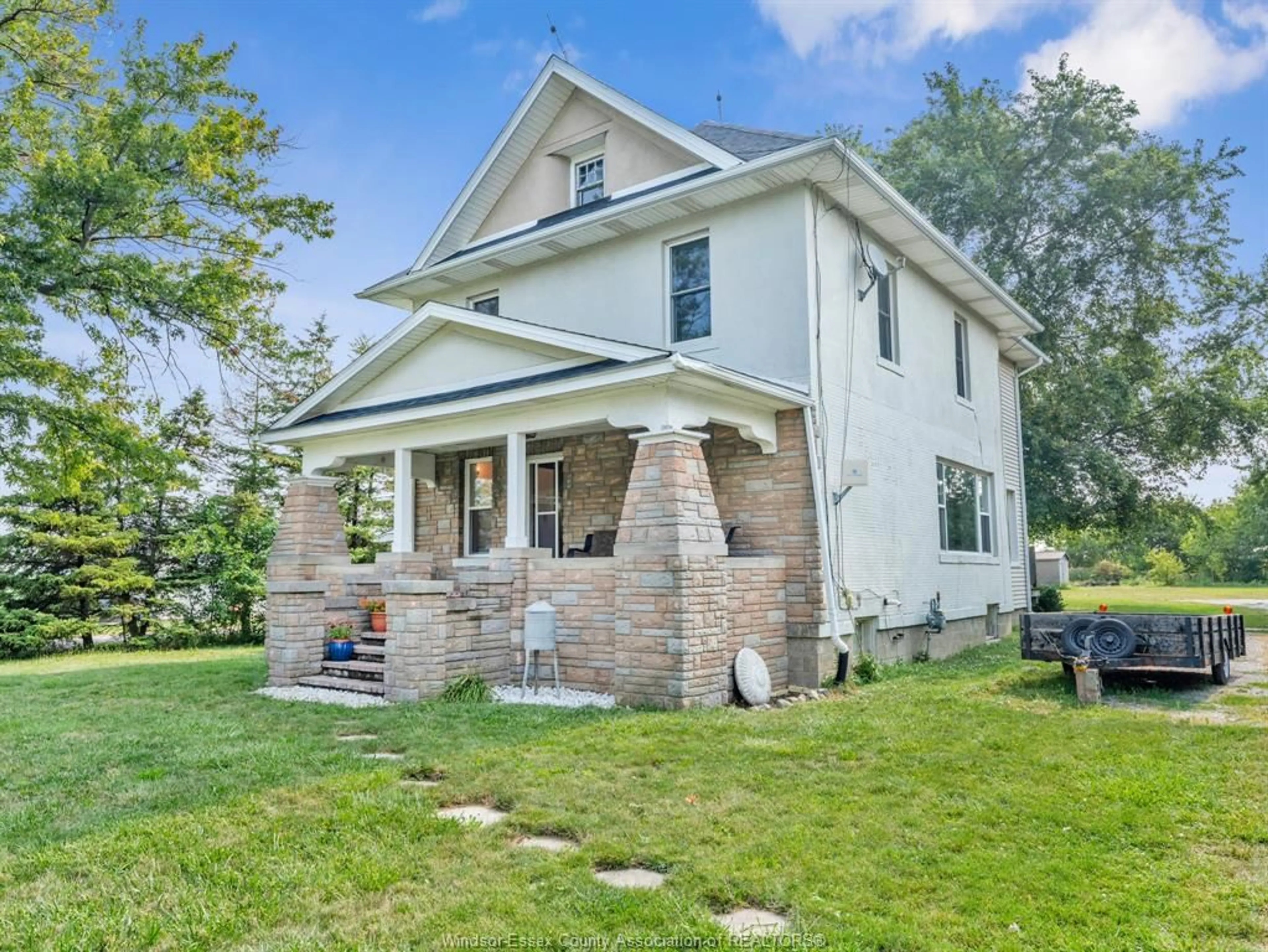 Home with brick exterior material, street for 4416 CONCESSION RD 9, Sandwich South Ontario N8N 2M1