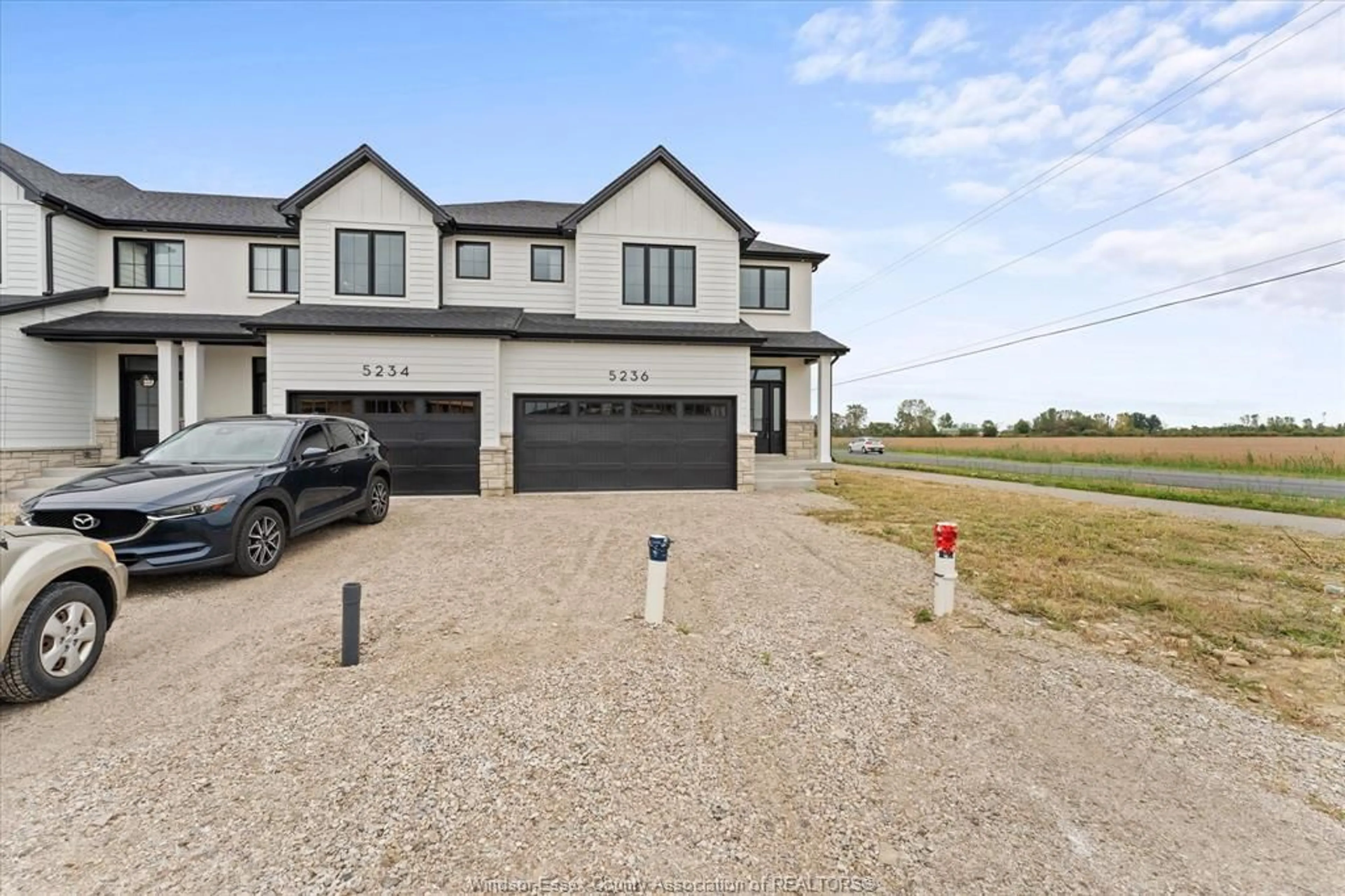A pic from outside/outdoor area/front of a property/back of a property/a pic from drone, street for 5236 TALIA Trail, Tecumseh Ontario N0R 1K0