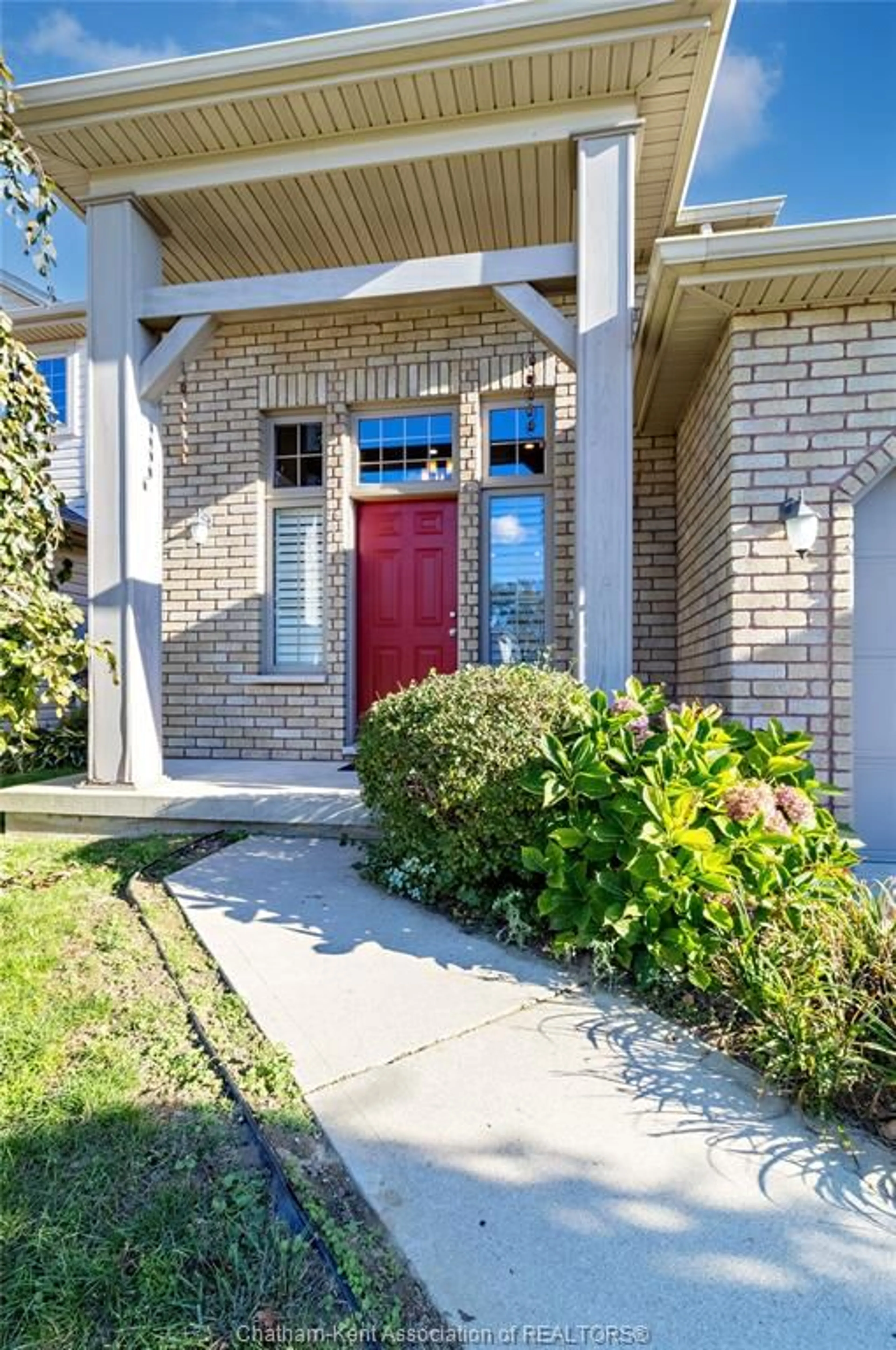 Home with brick exterior material, street for 12 Goldenrod Crt, Chatham Ontario N7L 0A2