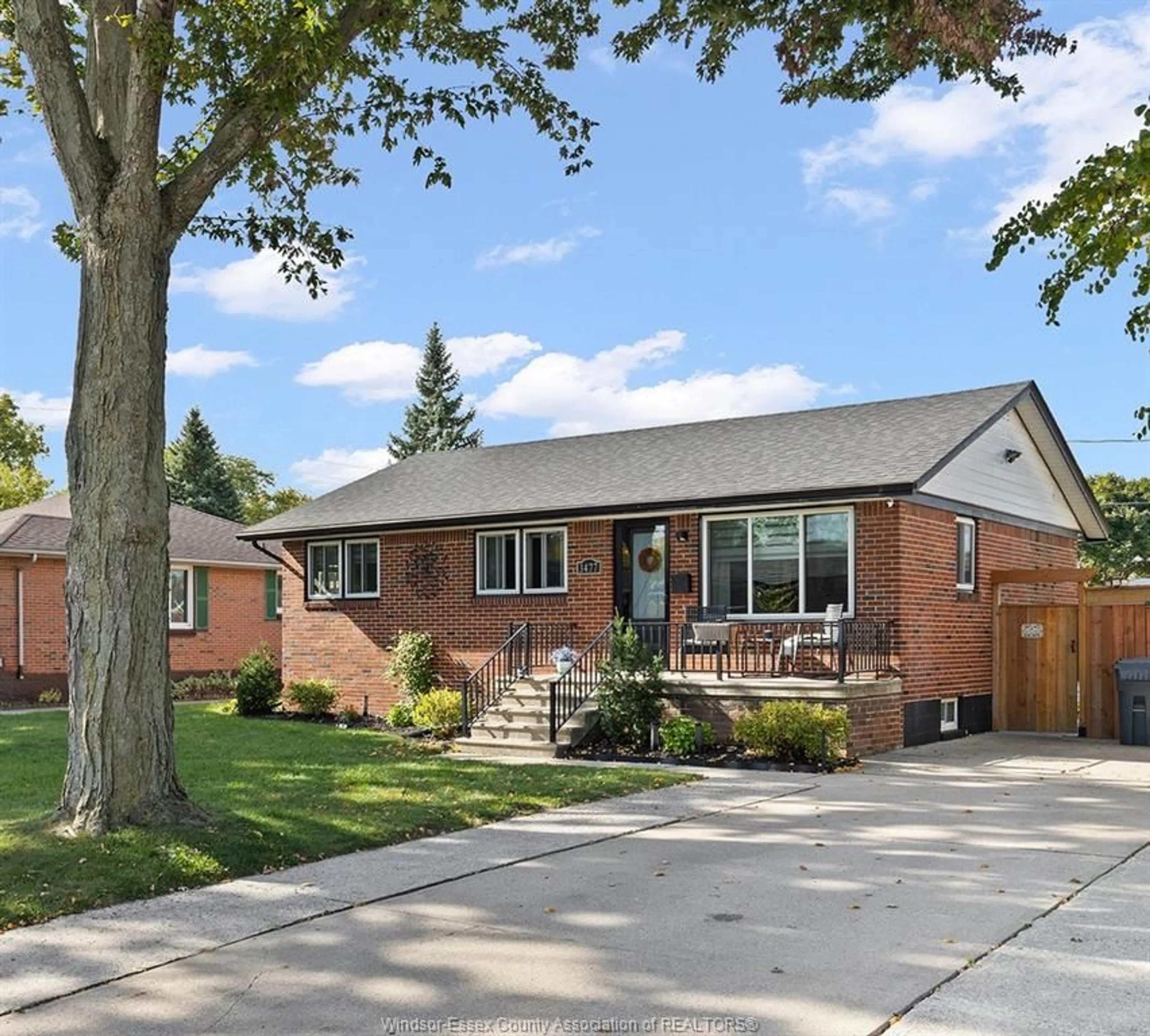 Home with brick exterior material, street for 3477 Maisonneuve Ave, Windsor Ontario N9E 1Y9