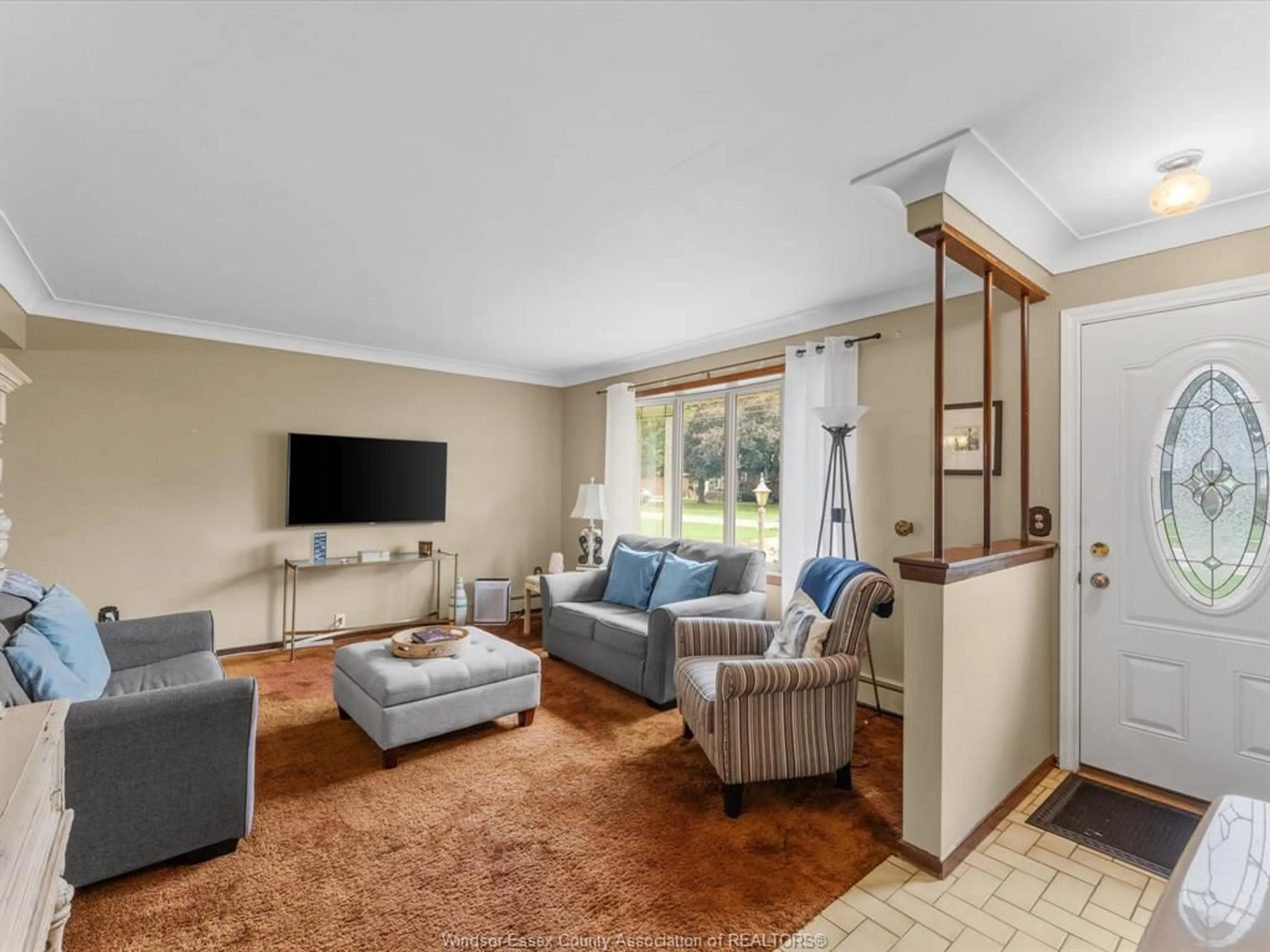 Living room with furniture, unknown for 445 Victory, LaSalle Ontario N9J 1V8