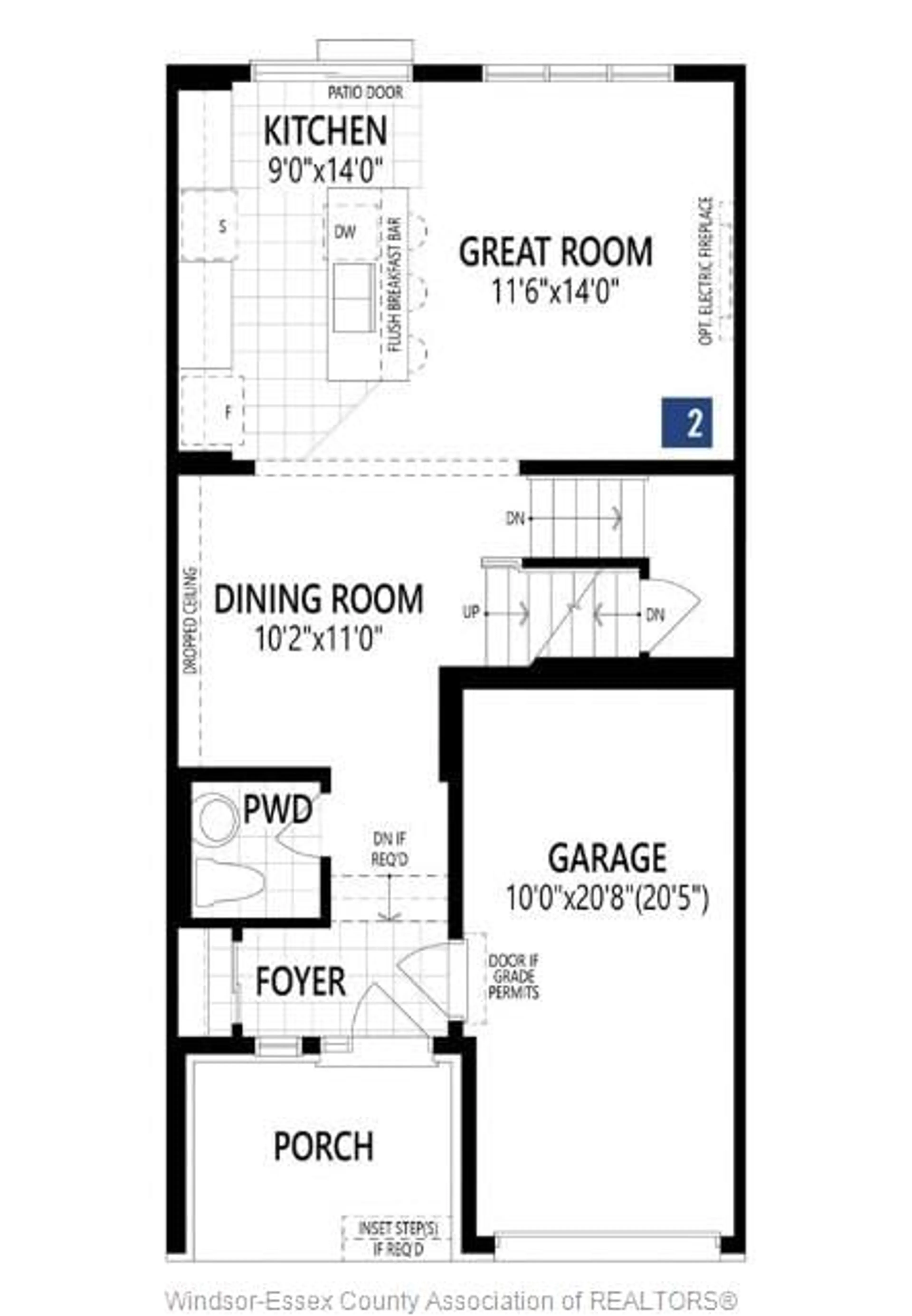 Floor plan for 2107 WINSOME Terr, Ottawa Ontario K4A 5N1