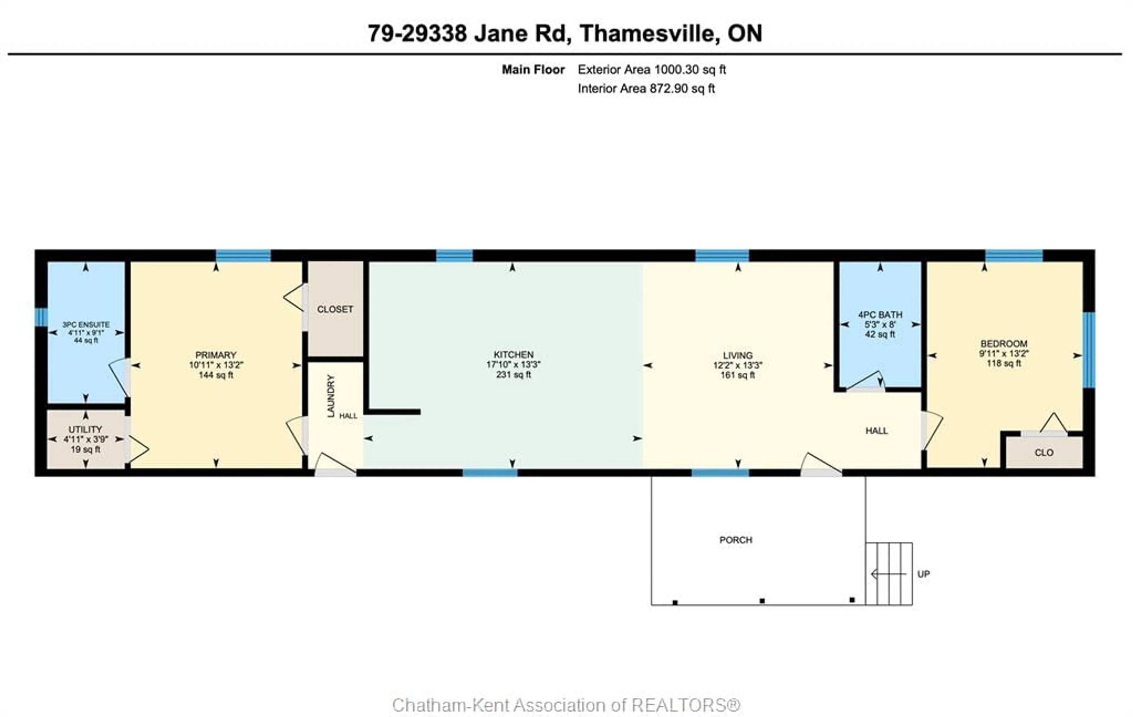 Floor plan for 29338 Jane Rd #79, Thamesville Ontario N0P 2K0