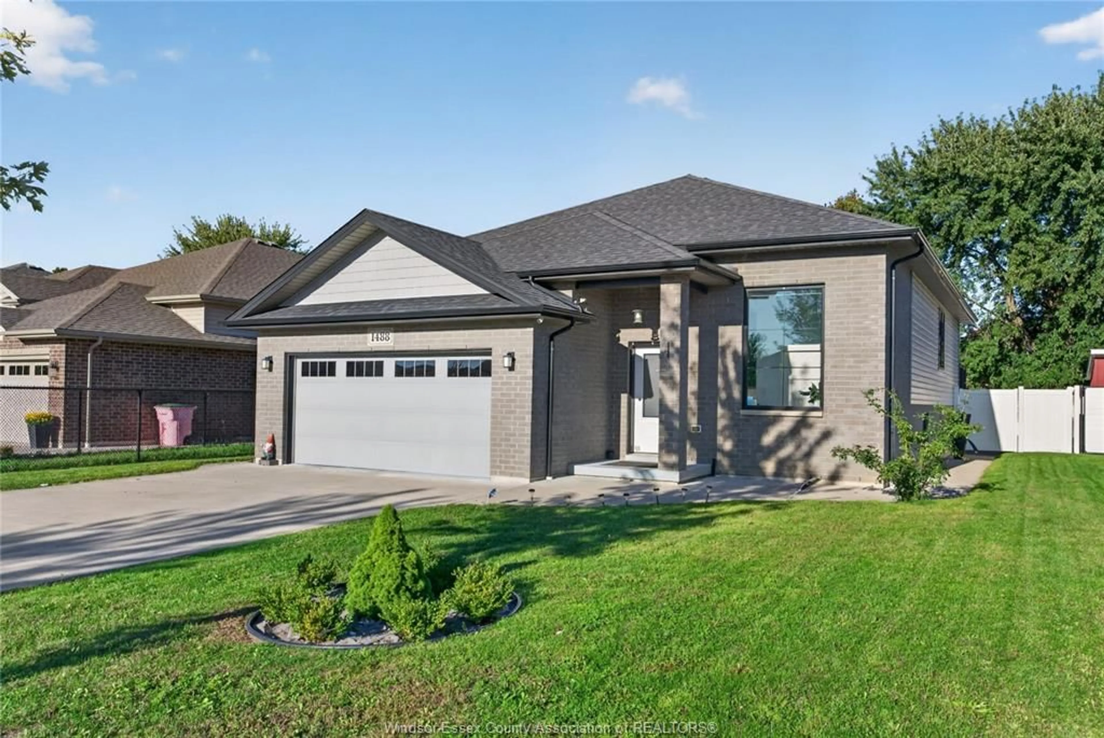 Home with brick exterior material, street for 1488 HARRISON St, LaSalle Ontario N9H 0E1