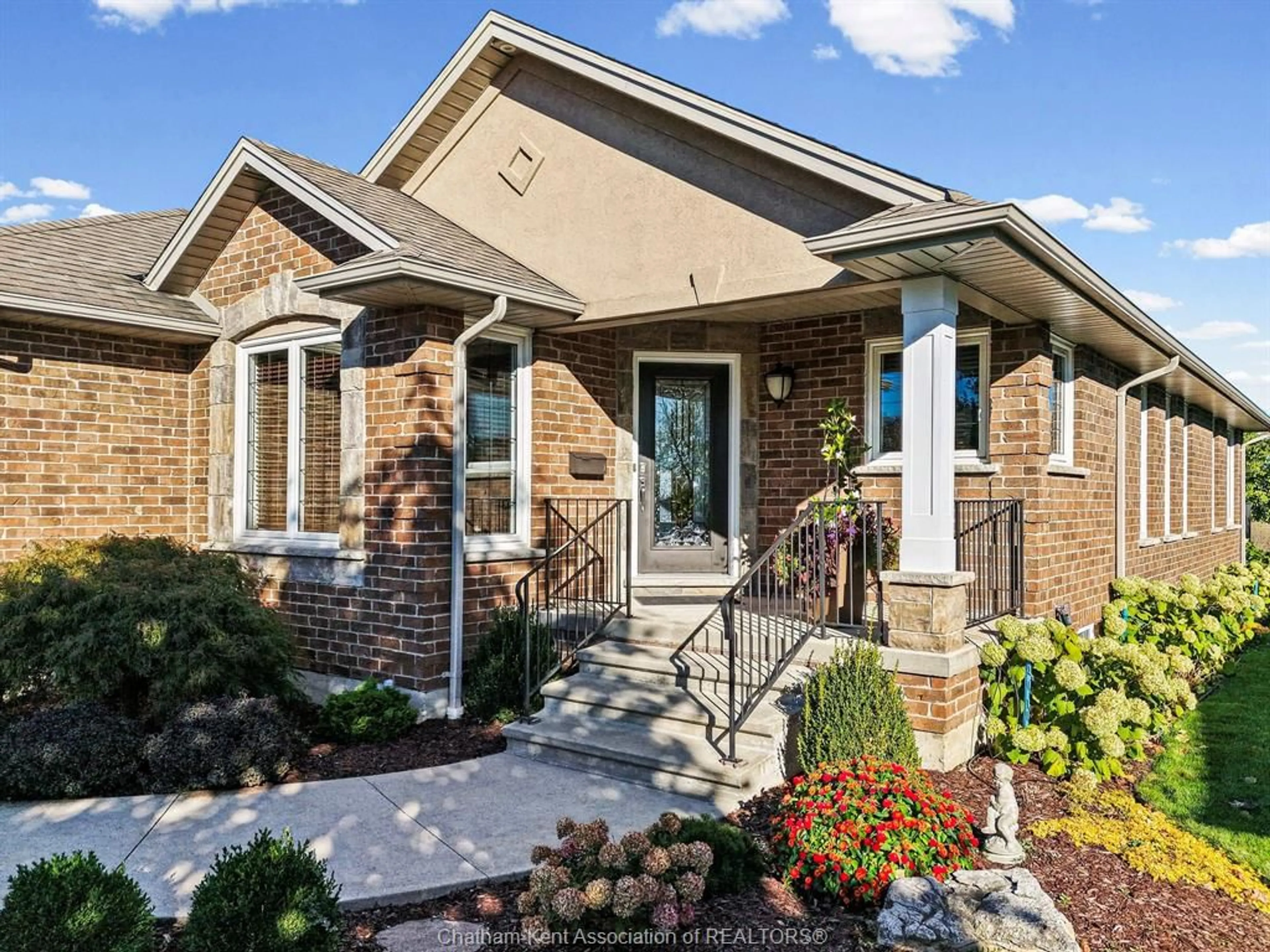Home with brick exterior material, street for 4 McKee Rd, Wallaceburg Ontario N8A 5G3
