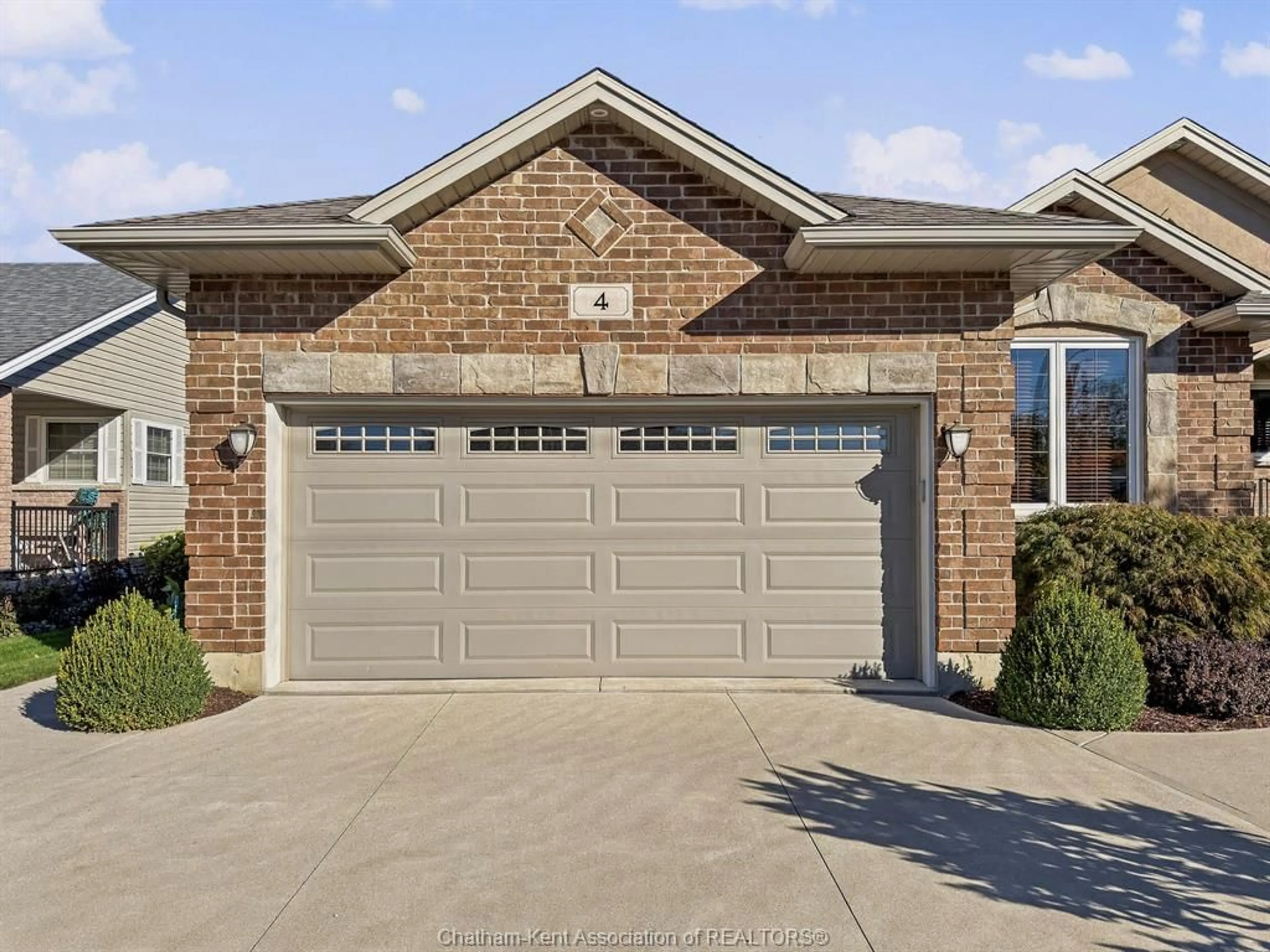Home with brick exterior material, street for 4 McKee Rd, Wallaceburg Ontario N8A 5G3