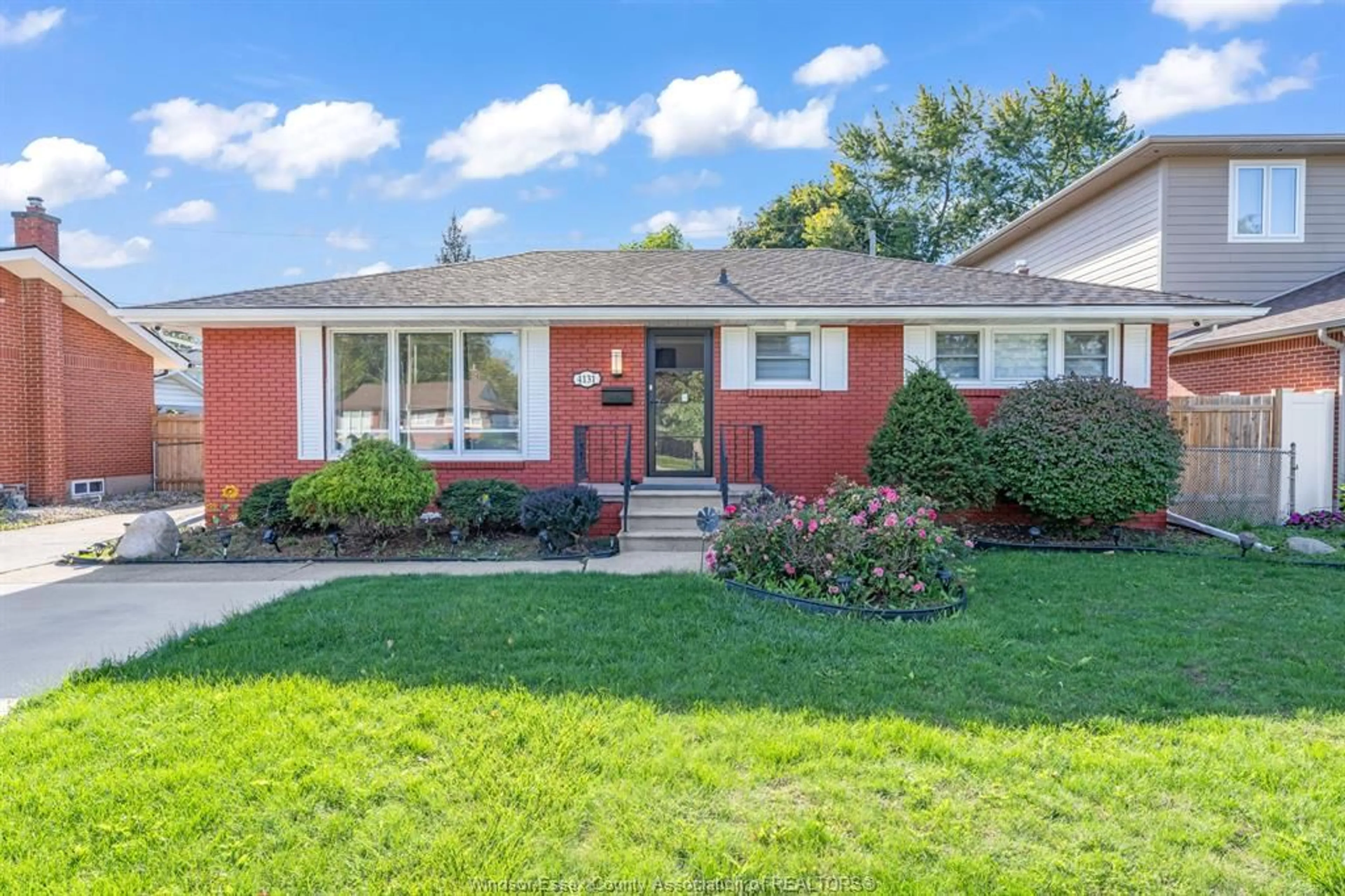 Home with brick exterior material, street for 4131 Mount Royal Dr, Windsor Ontario N9G 2C3