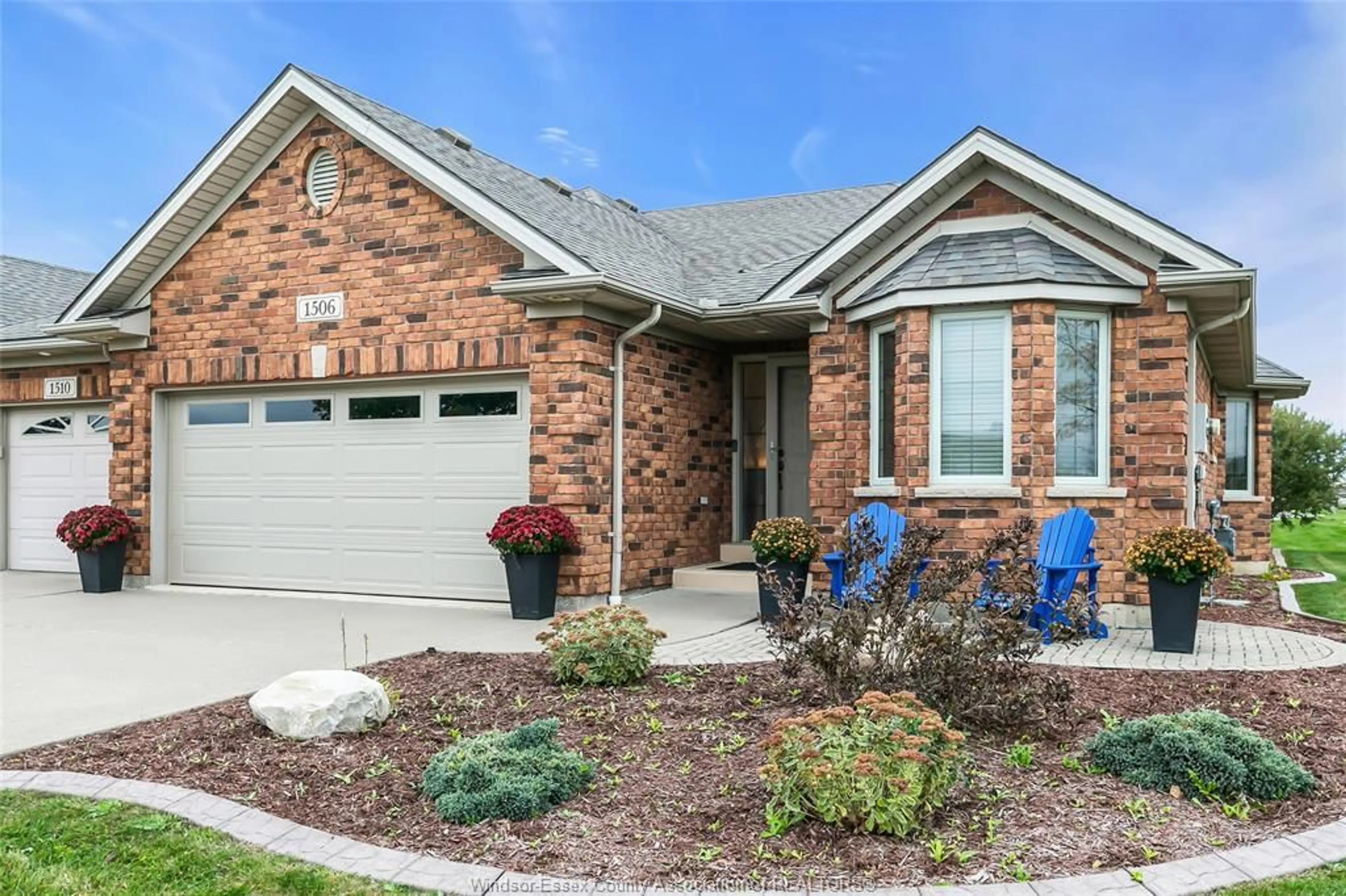 Home with brick exterior material, street for 1506 D'AMORE Dr, LaSalle Ontario N9H 0A5