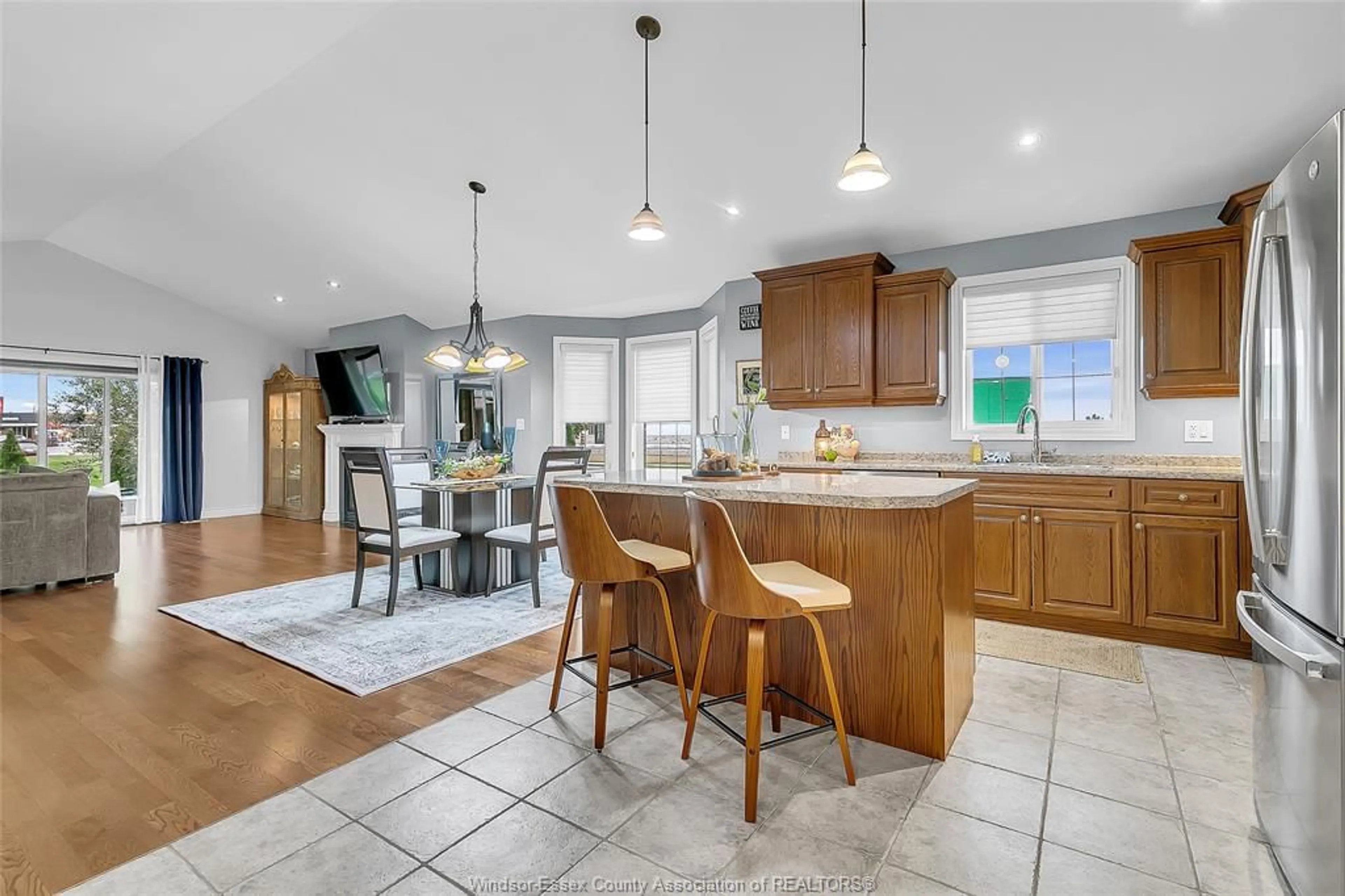 Open concept kitchen, ceramic/tile floor for 1506 D'AMORE Dr, LaSalle Ontario N9H 0A5