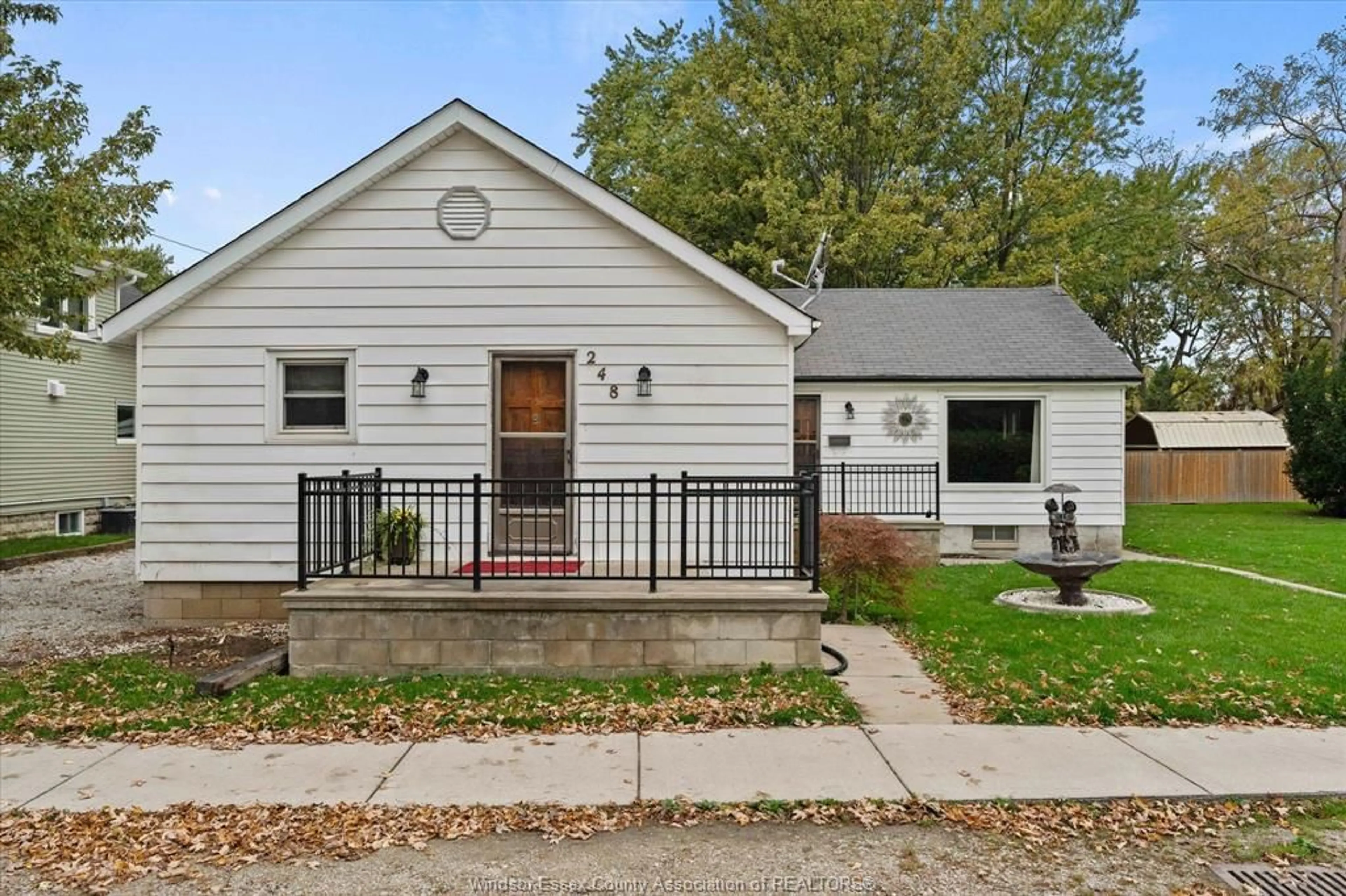 Home with vinyl exterior material, street for 248 MEUNIER St, Belle River Ontario N0R 1A0