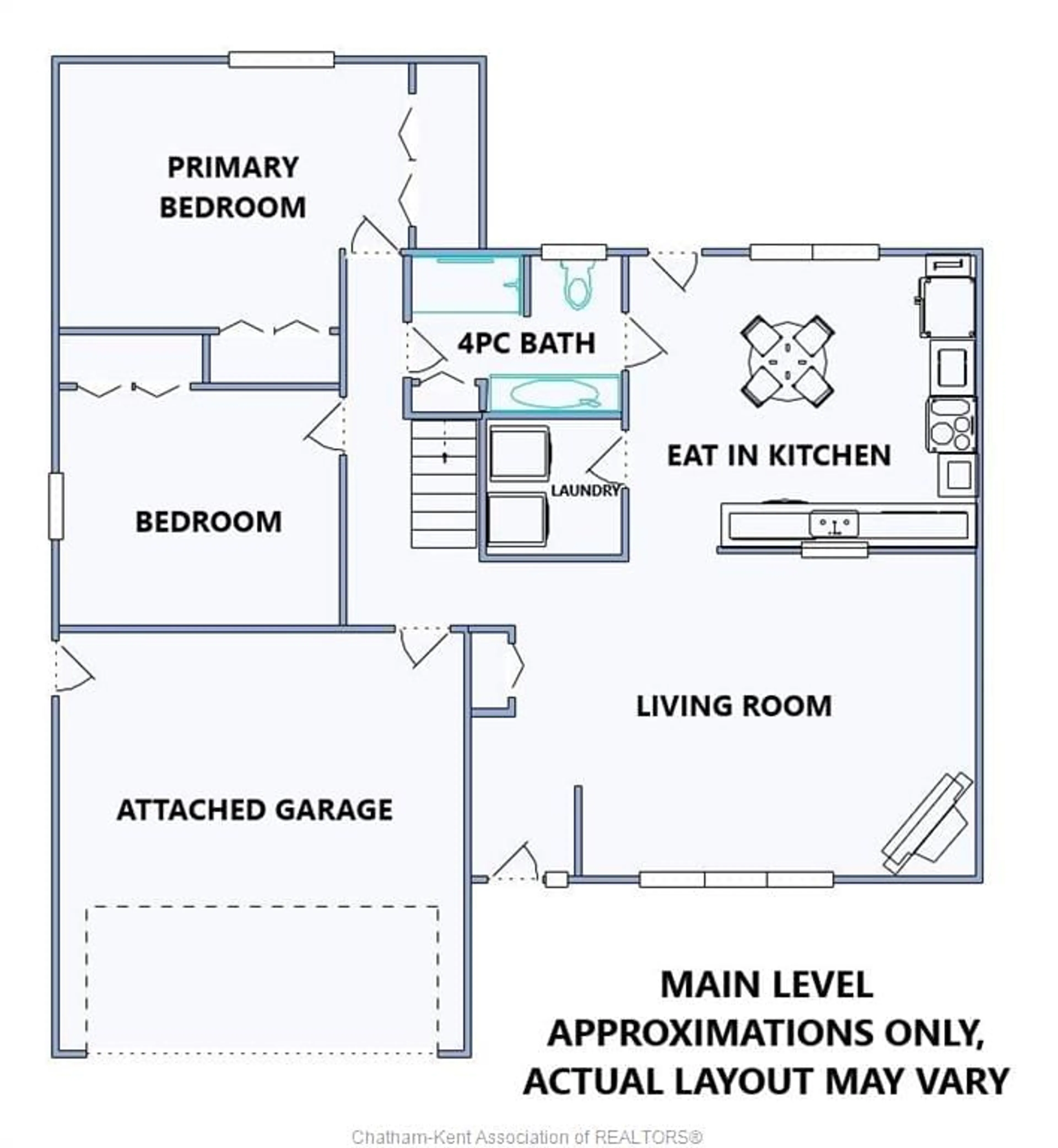 Floor plan for 913 St George St, Norfolk County Ontario N0A 1N0