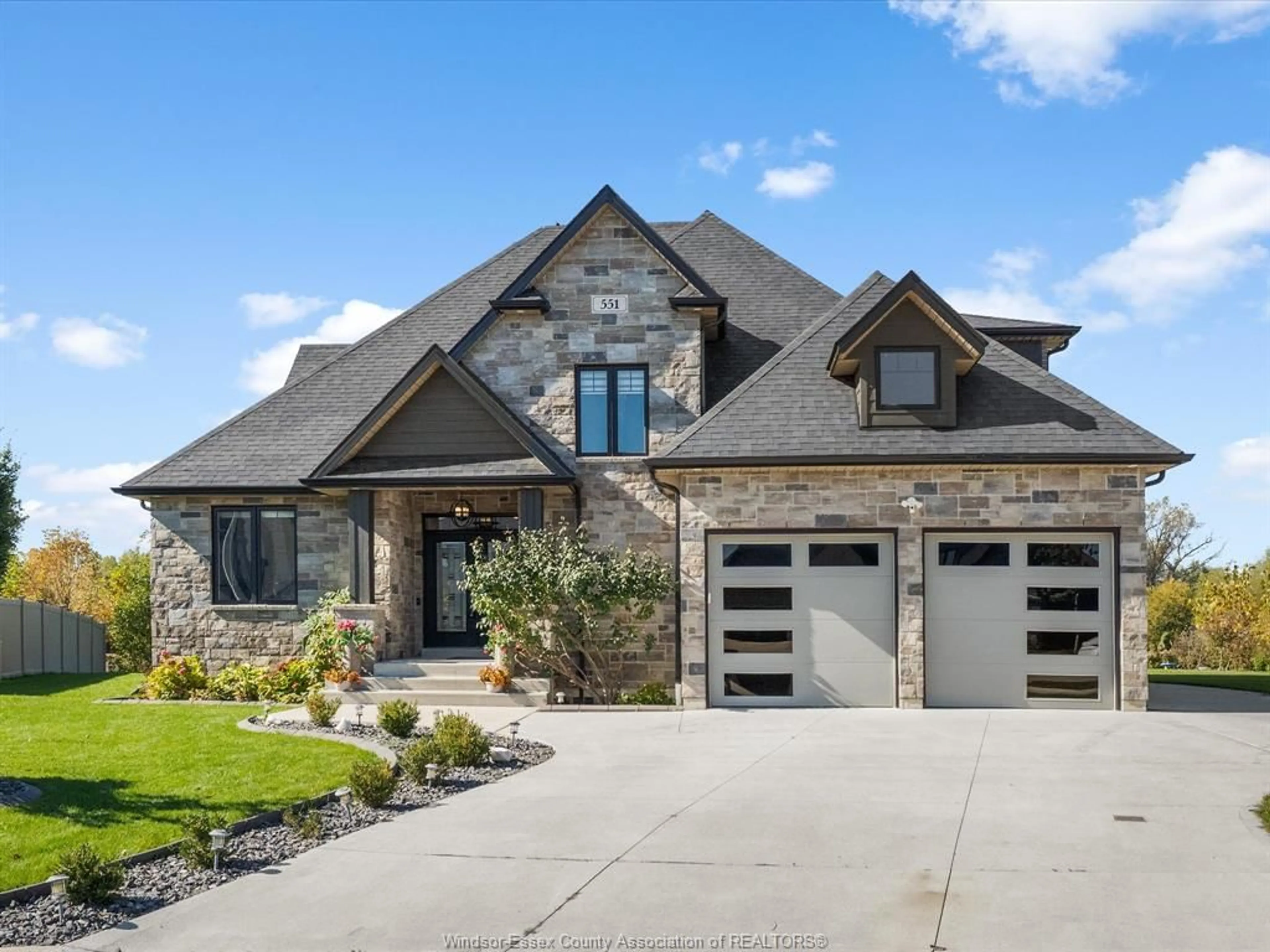 Home with brick exterior material, street for 551 CHATEAU Ave, Windsor Ontario N8P 0E6