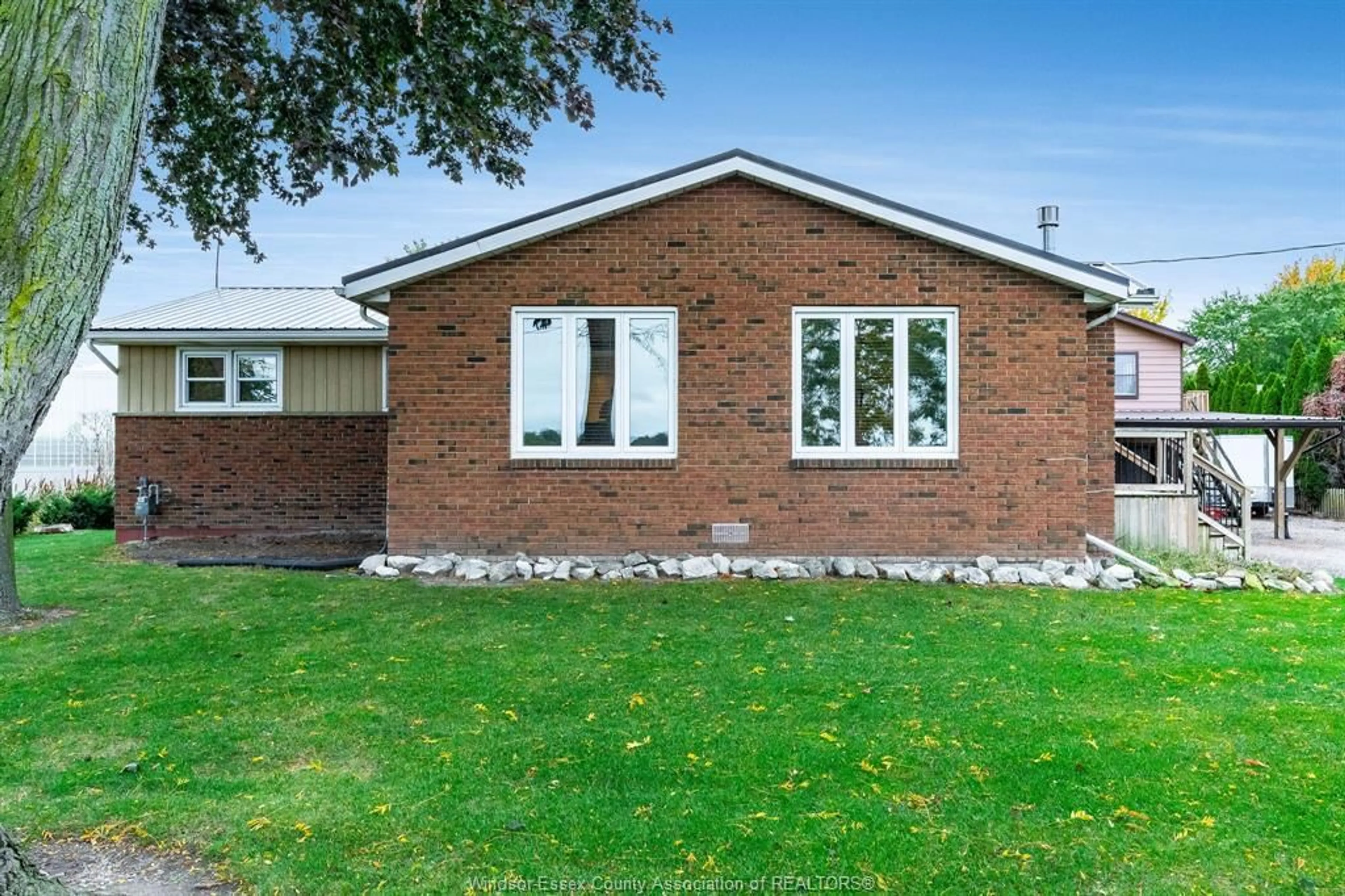 Home with brick exterior material, street for 2477 Albuna Townline, Kingsville Ontario N9Y 2E5
