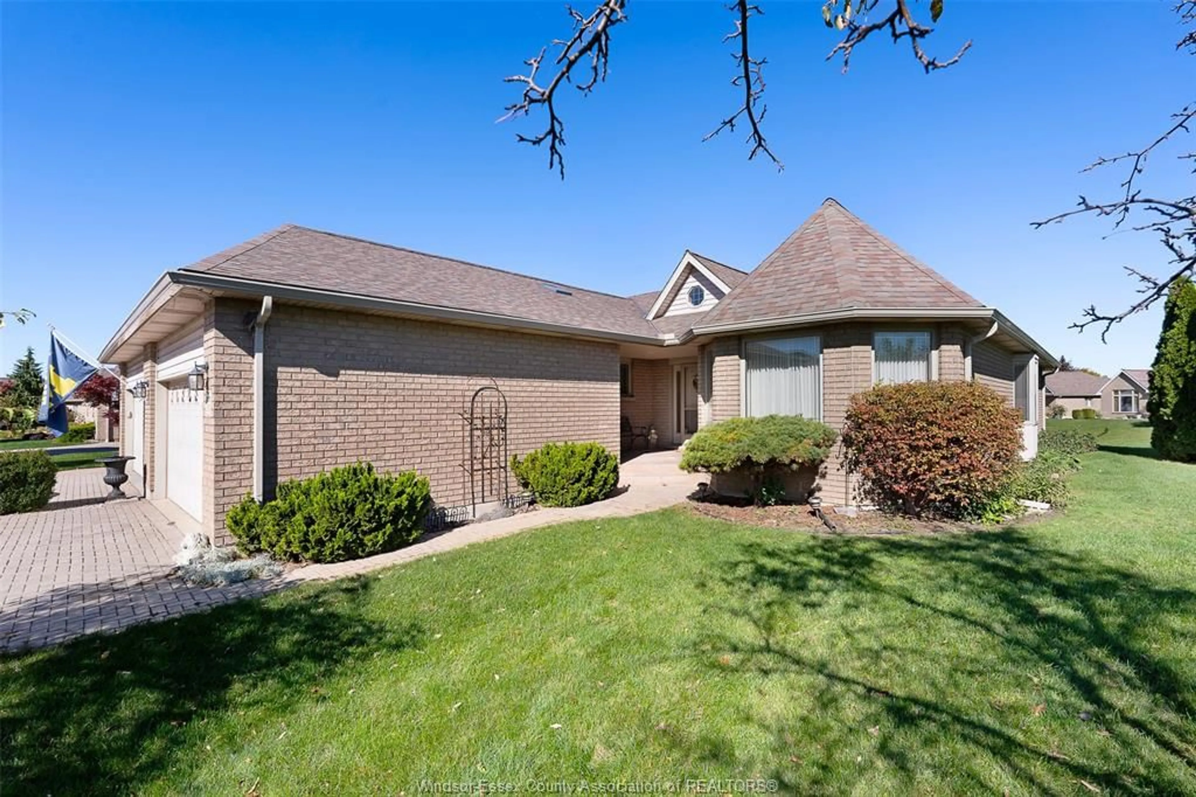 Home with brick exterior material, street for 1353 IMPERIAL Cres, Windsor Ontario N9G 2T6