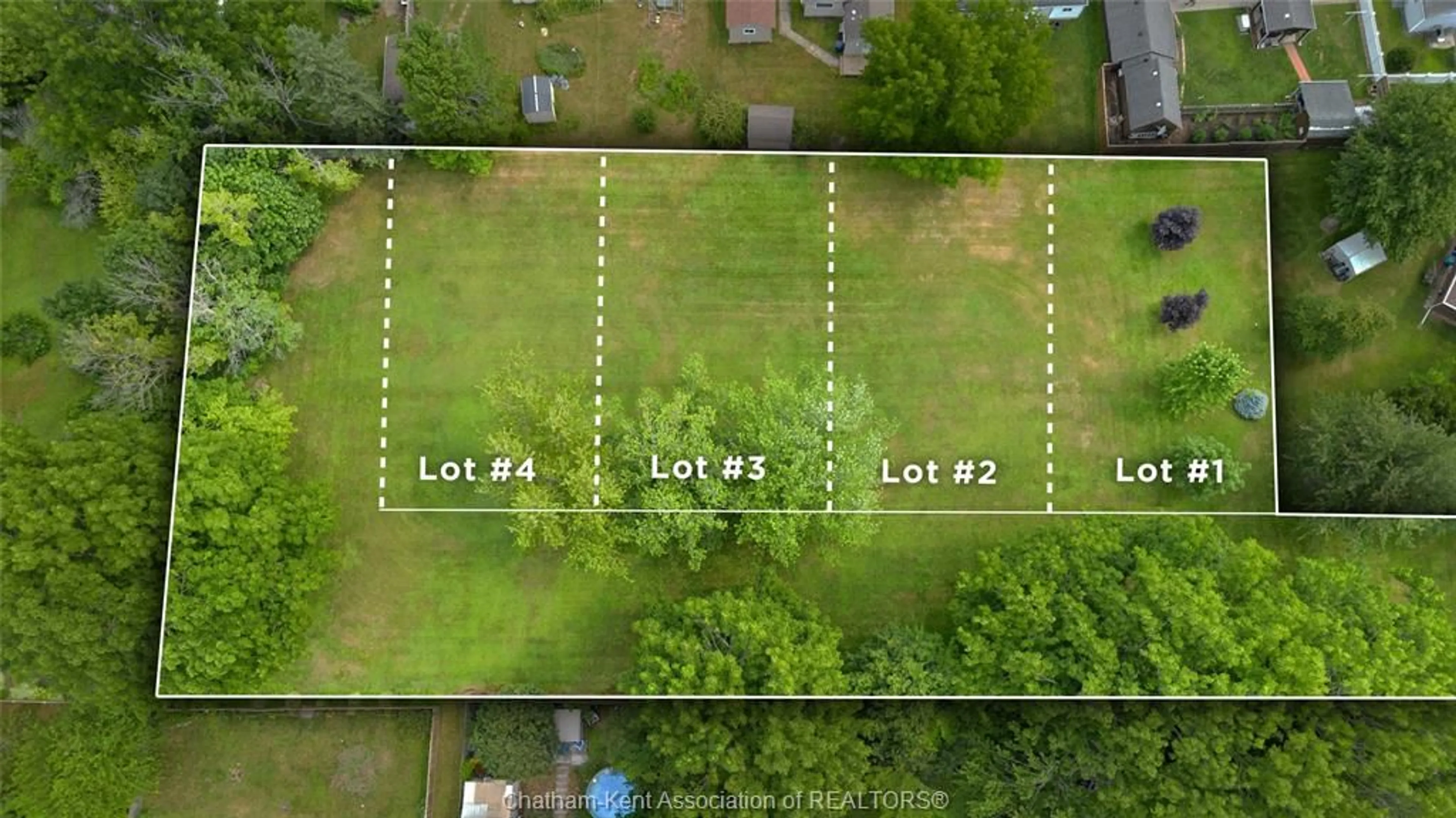A pic from outside/outdoor area/front of a property/back of a property/a pic from drone, building for V/L MYRTLE St, Ridgetown Ontario N0P 2C0