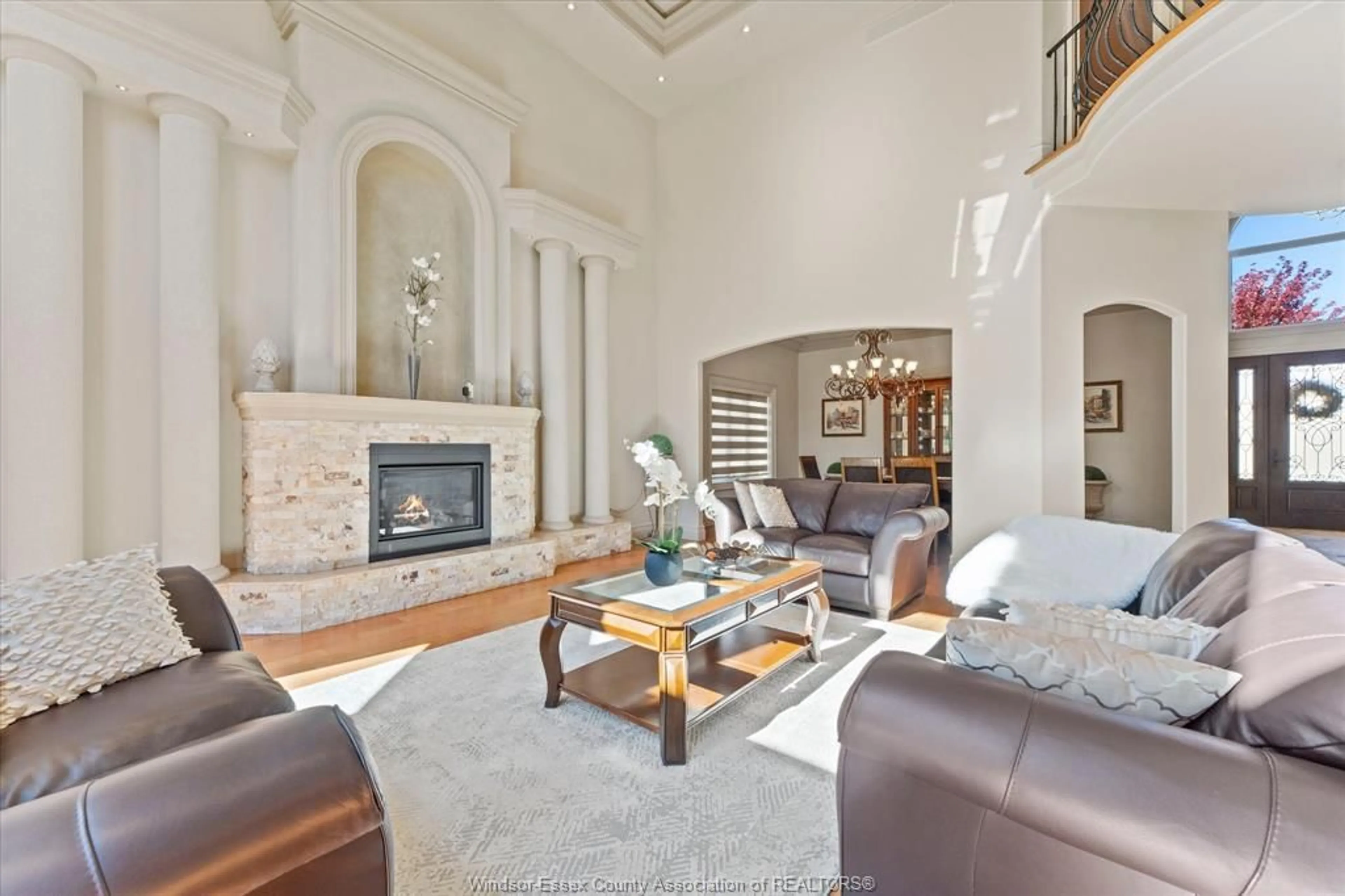 Living room with furniture, ceramic/tile floor for 2003 SERENITY Cir, LaSalle Ontario N9H 0C6