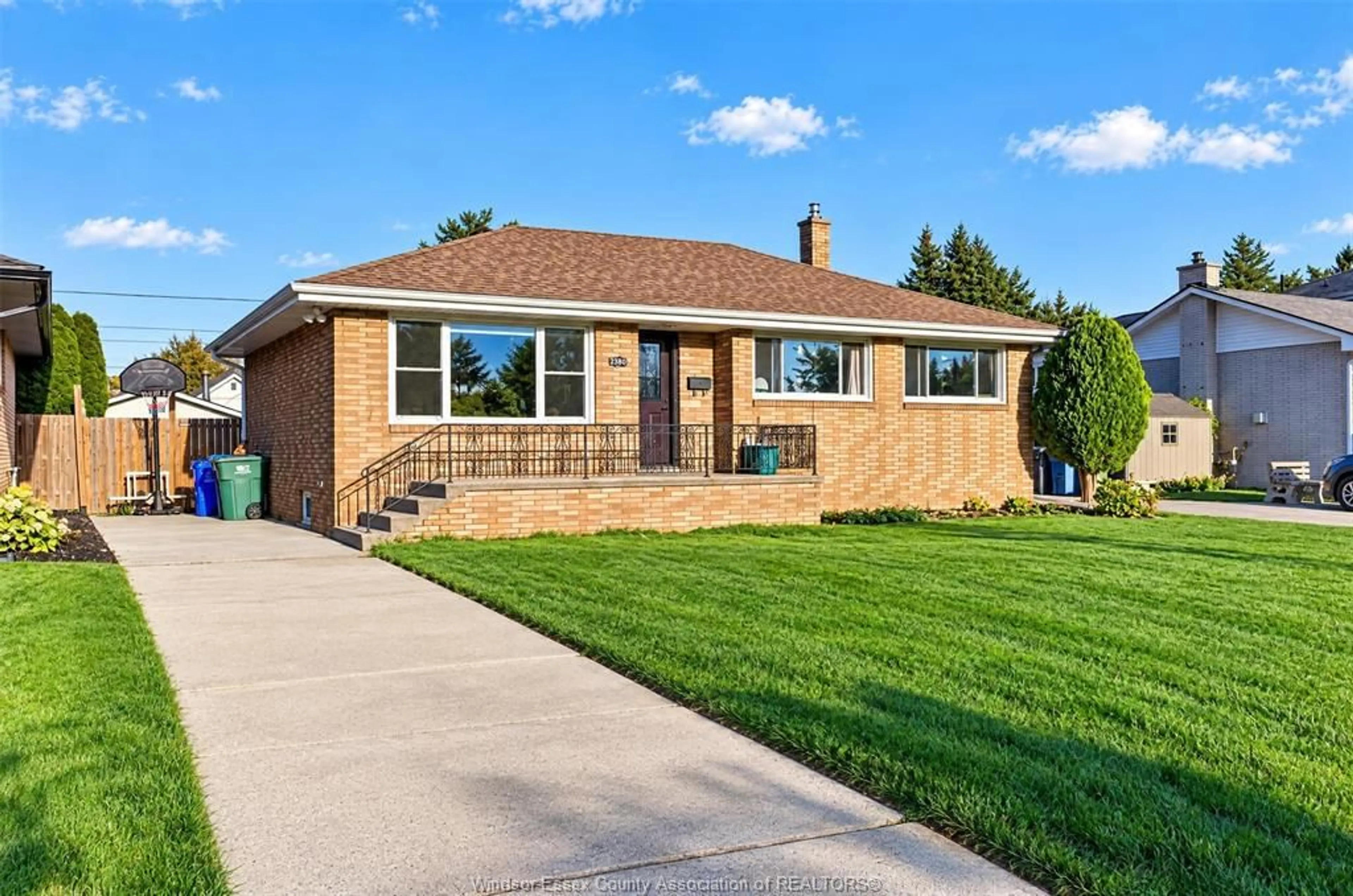 Home with brick exterior material, street for 2346 LEONARD, Windsor Ontario N8W 4L7