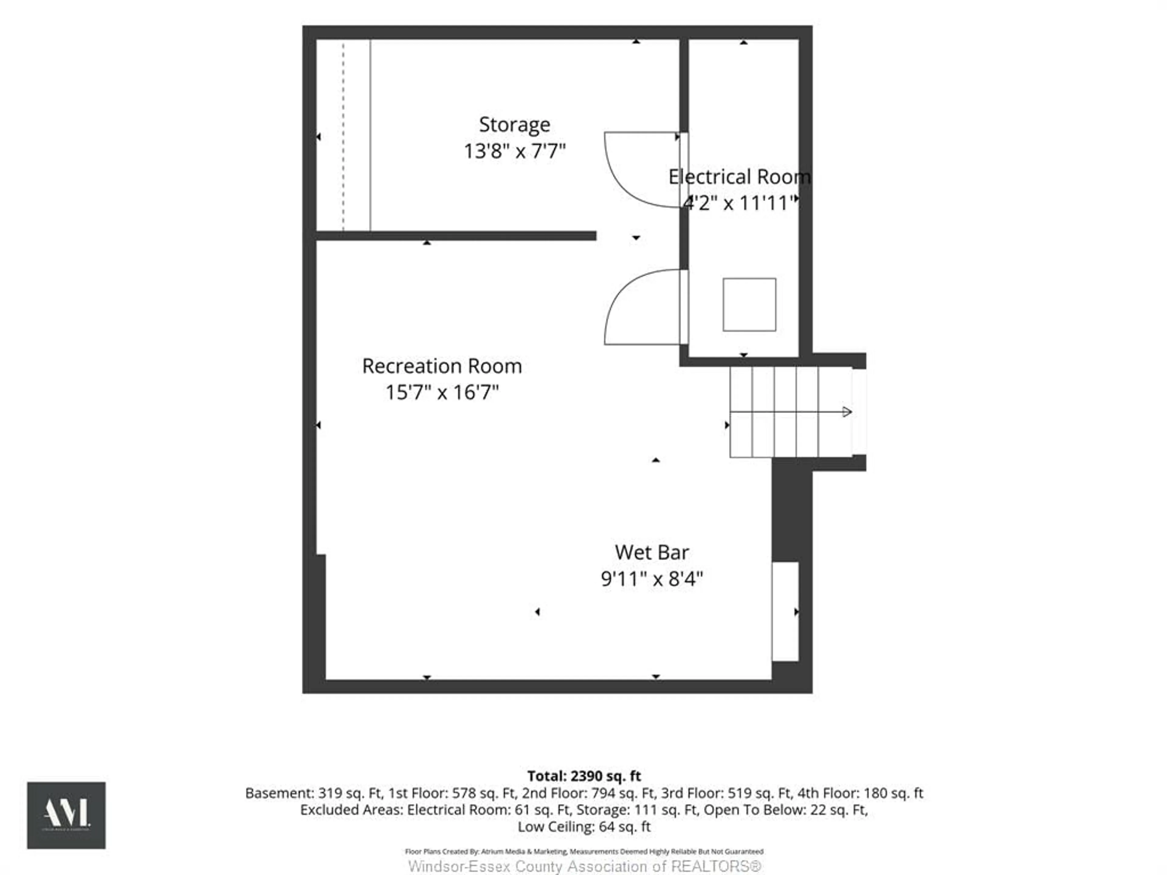 Floor plan for 526 CUMBERLAND Way, Harrow Ontario N0R 1G0