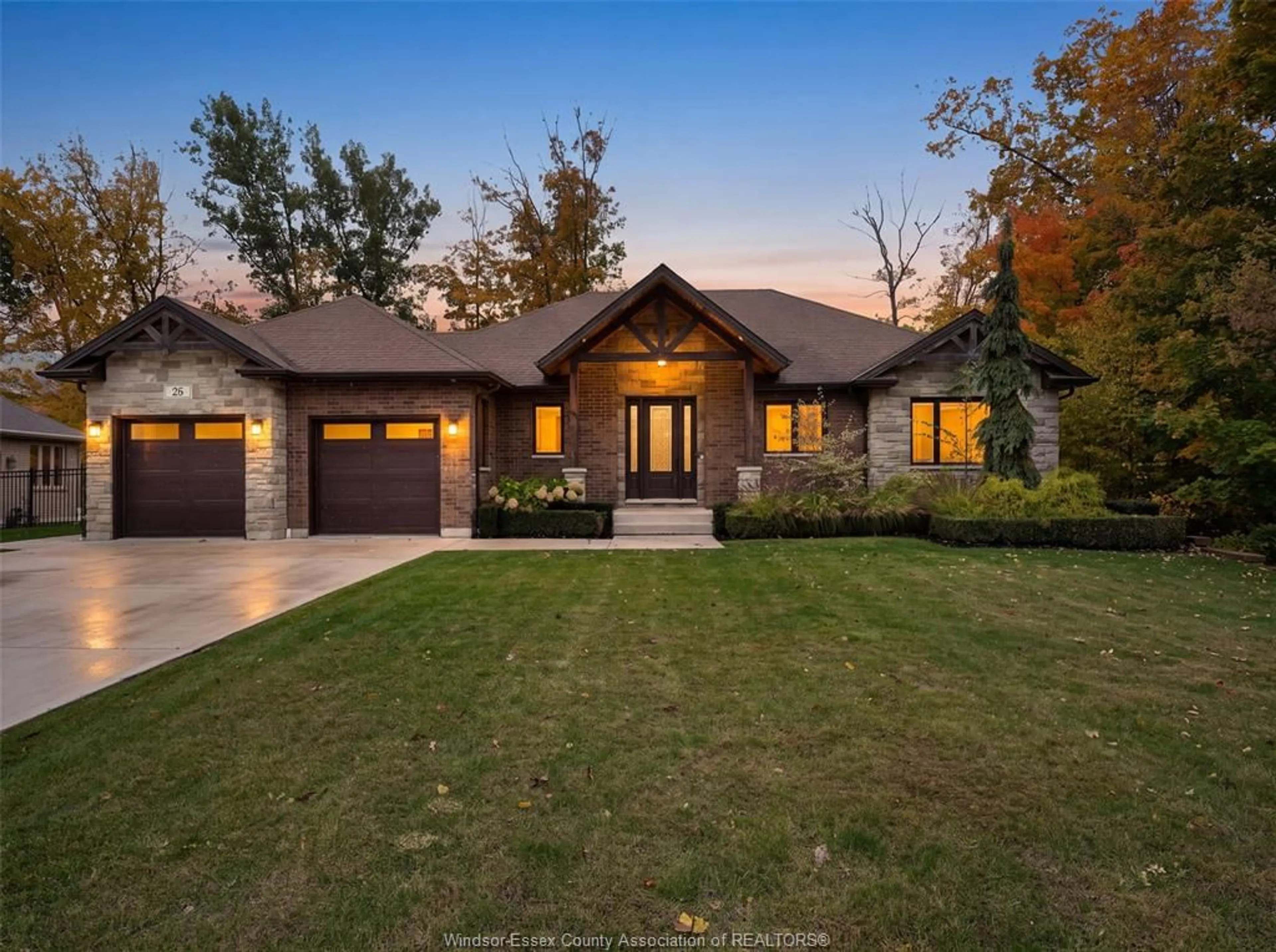 Home with brick exterior material, unknown for 26 TWO CREEKS Lane, Wheatley Ontario N0P 2P0