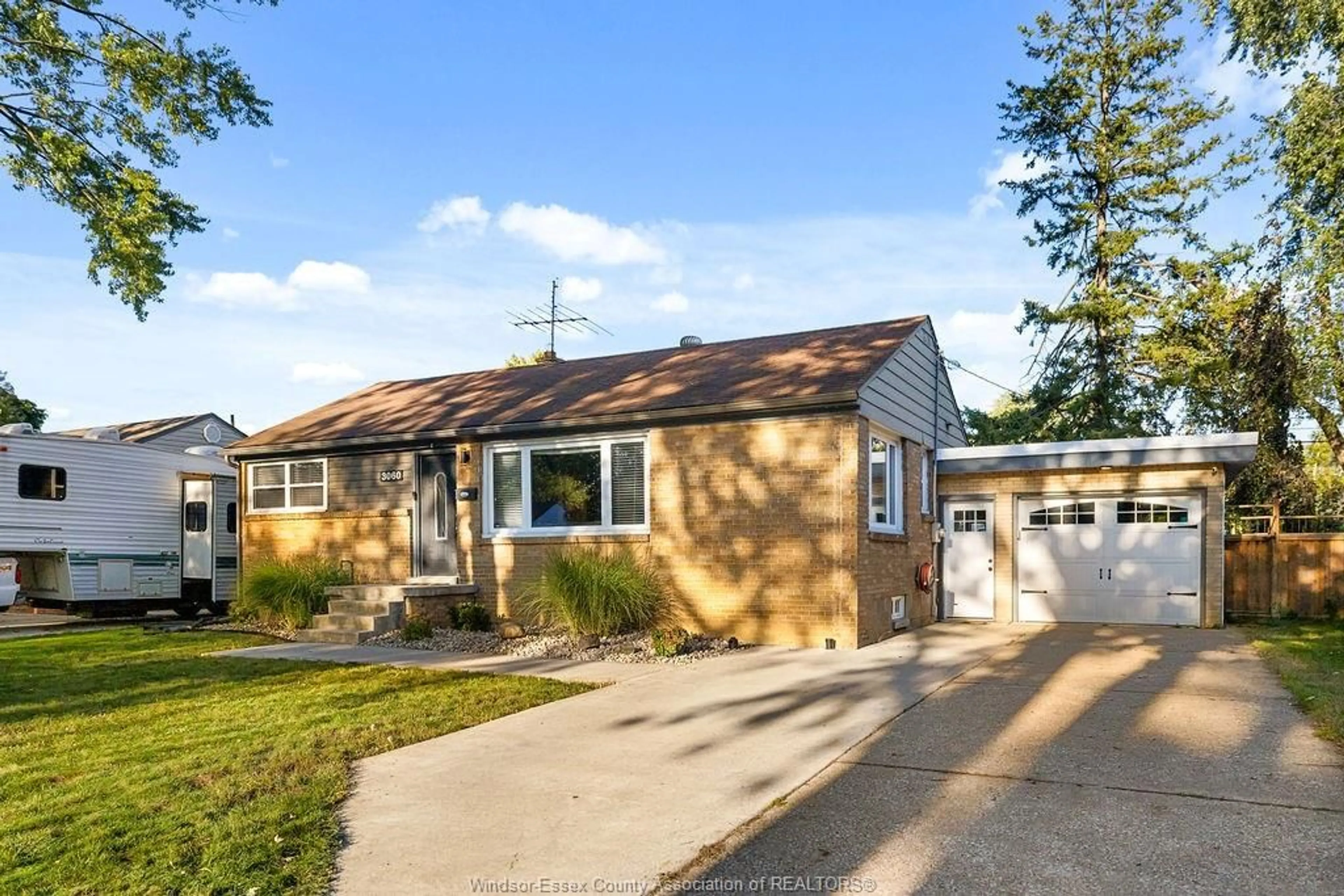 Home with vinyl exterior material, street for 3060 DANDURAND Ave, Windsor Ontario N9E 2E6
