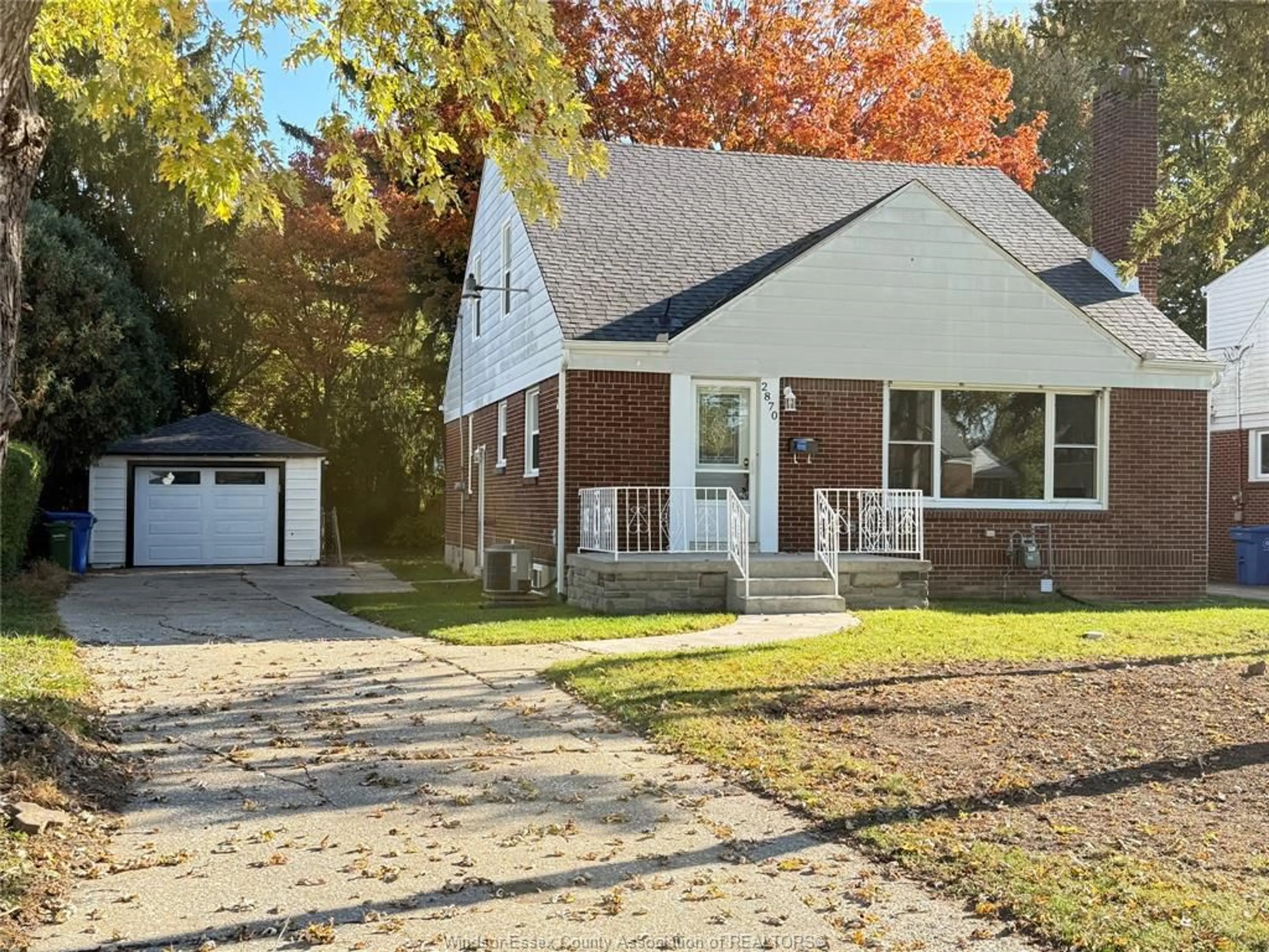 Home with brick exterior material, street for 2870 ALEXANDRA Ave, Windsor Ontario N9E 2J7