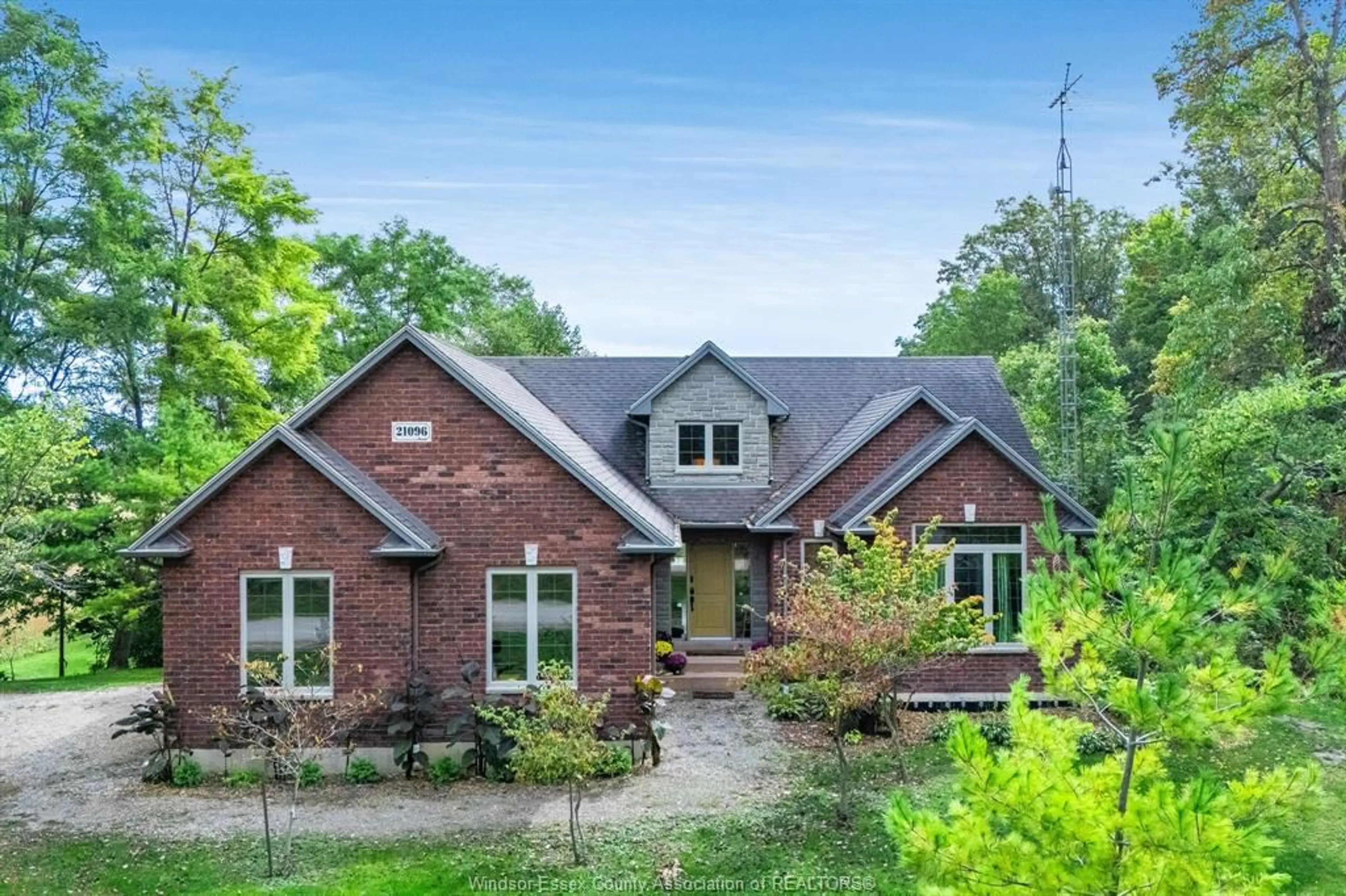 Home with brick exterior material, unknown for 21096 Cemetery Rd, Wheatley Ontario N0P 2P0