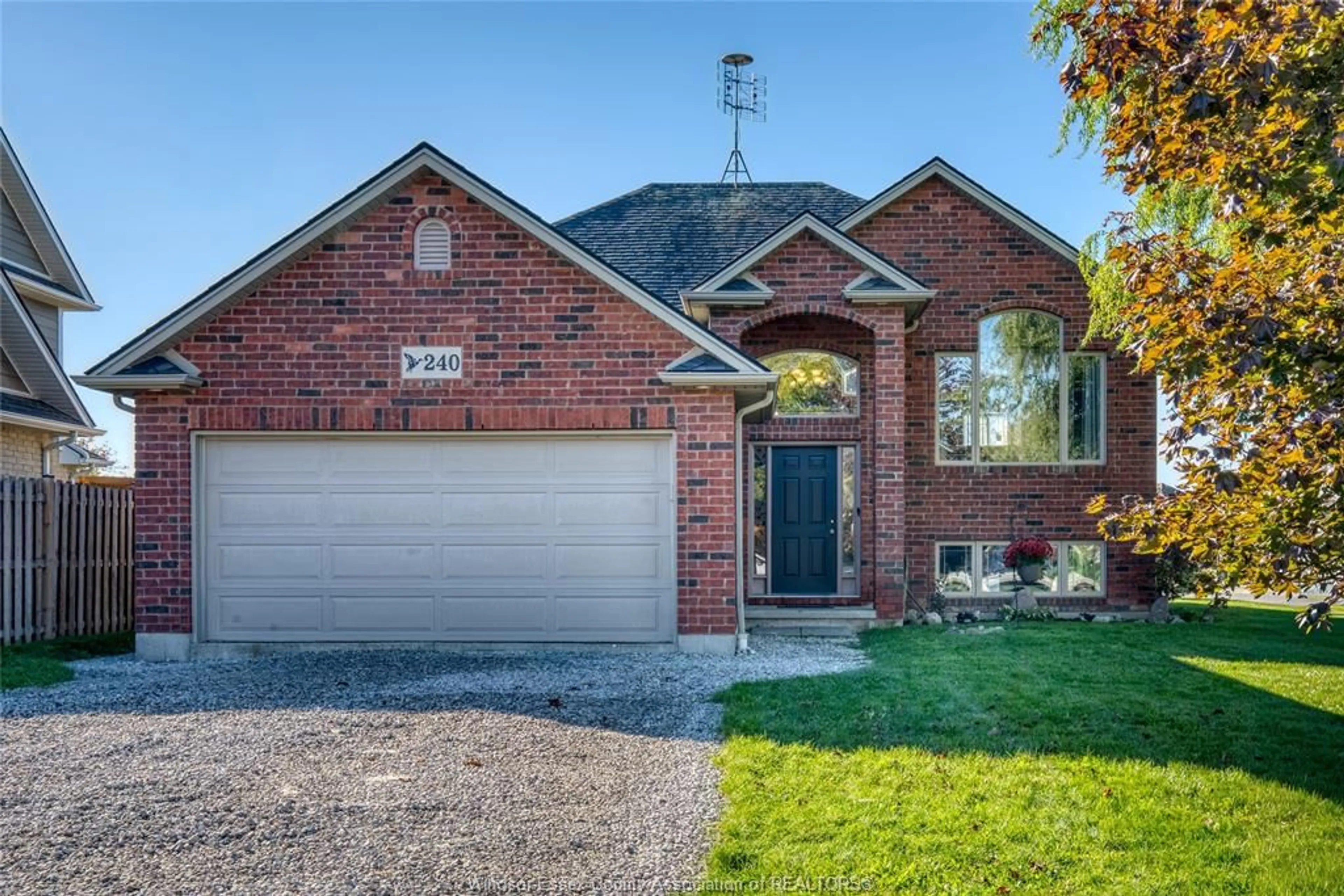 Home with brick exterior material, street for 240 ST PETER St, Belle River Ontario N0R 1A0