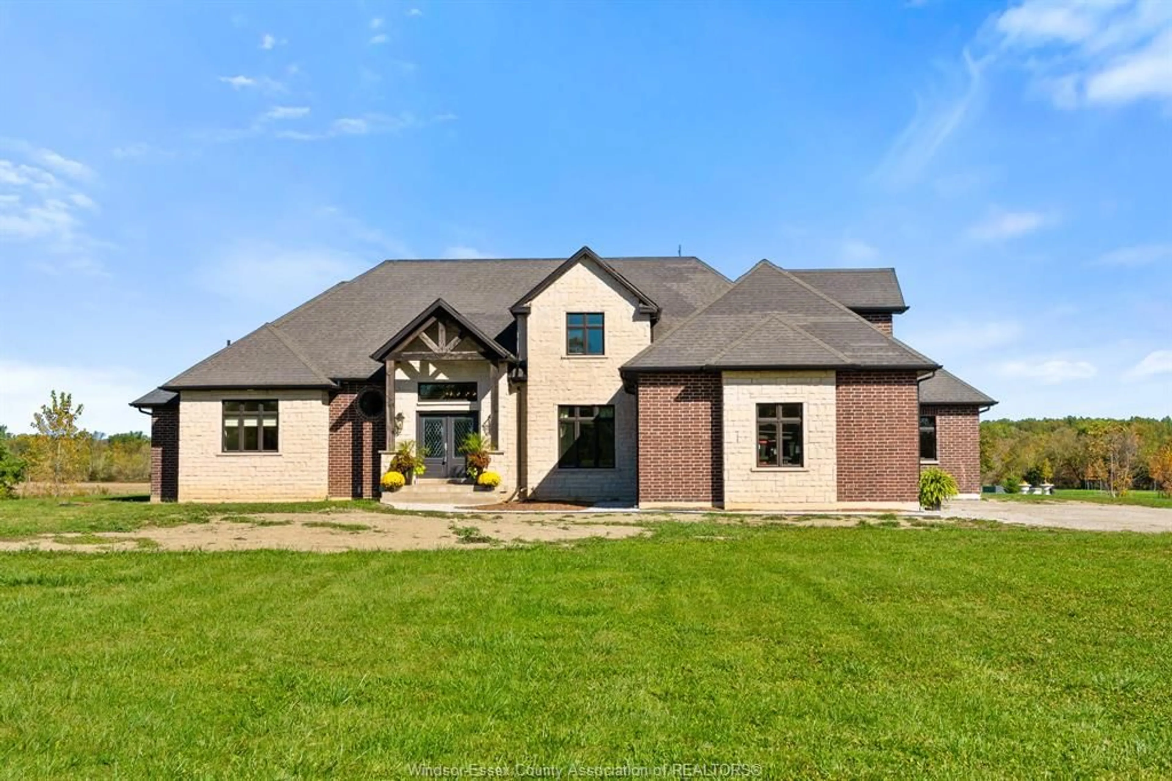 Home with brick exterior material, building for 4824 Concession 4 Rd, Harrow Ontario N0R 1G0