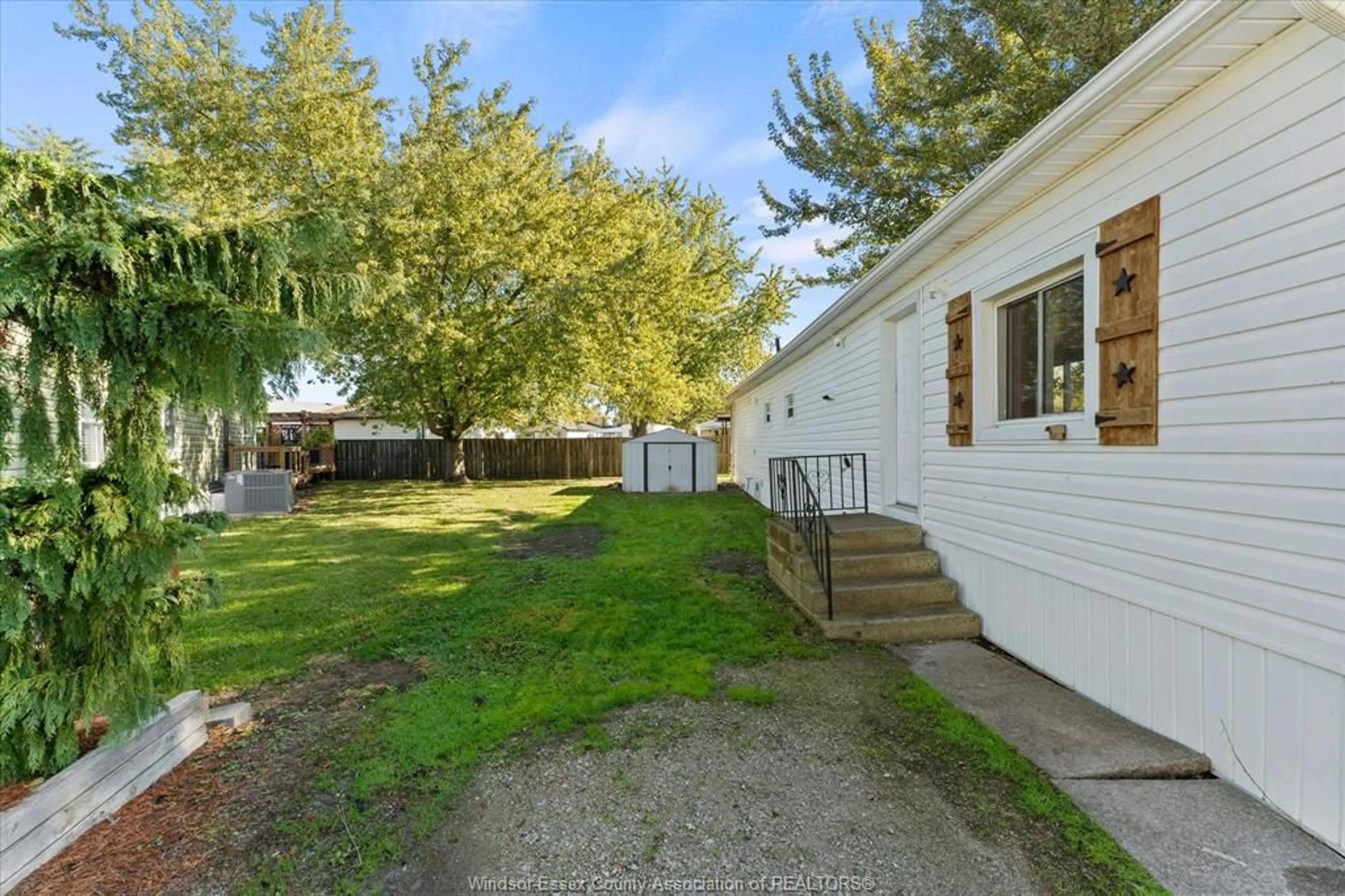 A pic from outside/outdoor area/front of a property/back of a property/a pic from drone, water/lake/river/ocean view for 37 MAPLE Dr, McGregor Ontario N0R 1J0