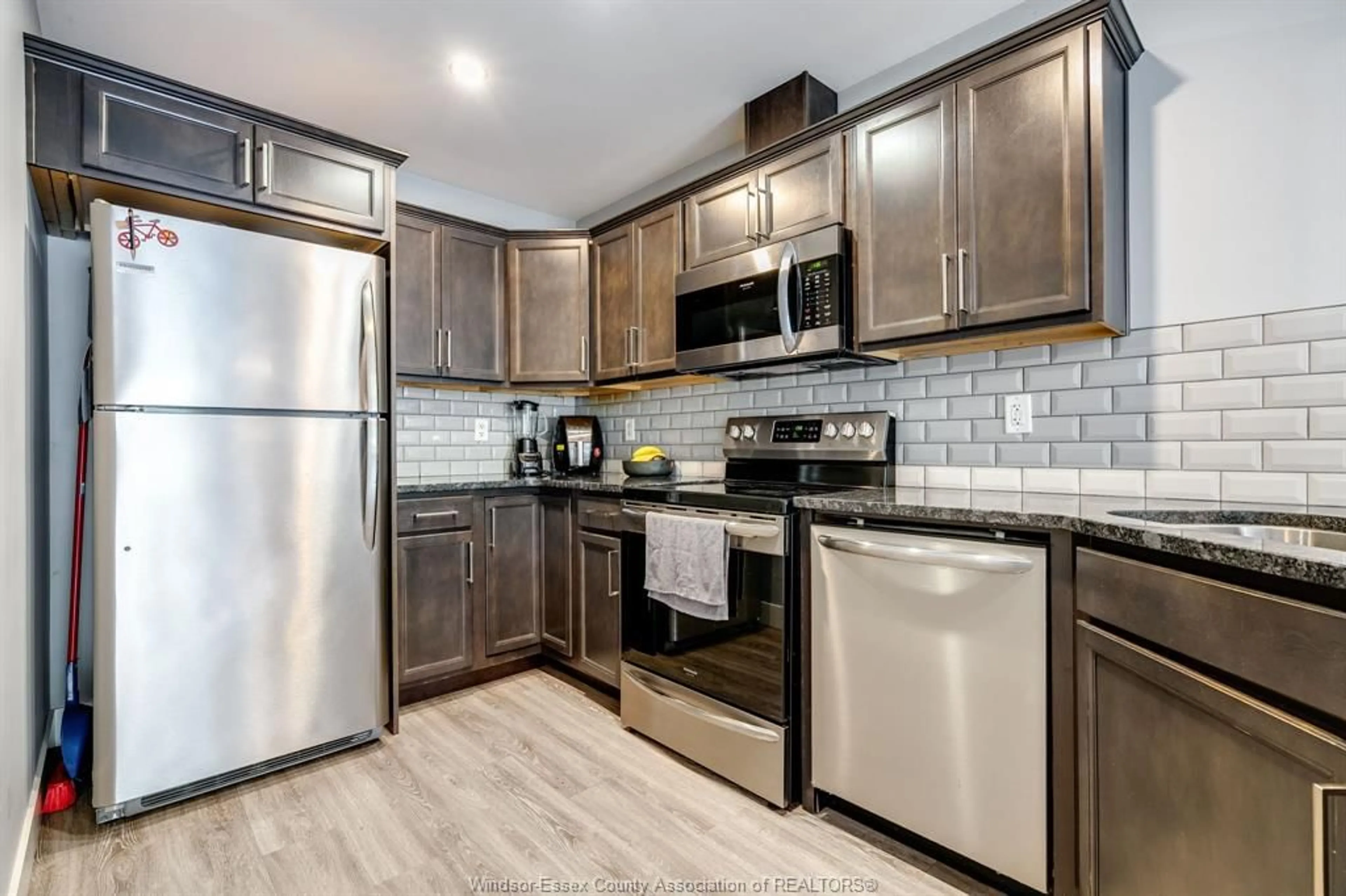 Standard kitchen, ceramic/tile floor for 56 Mill St #A, Leamington Ontario N8H 1S1