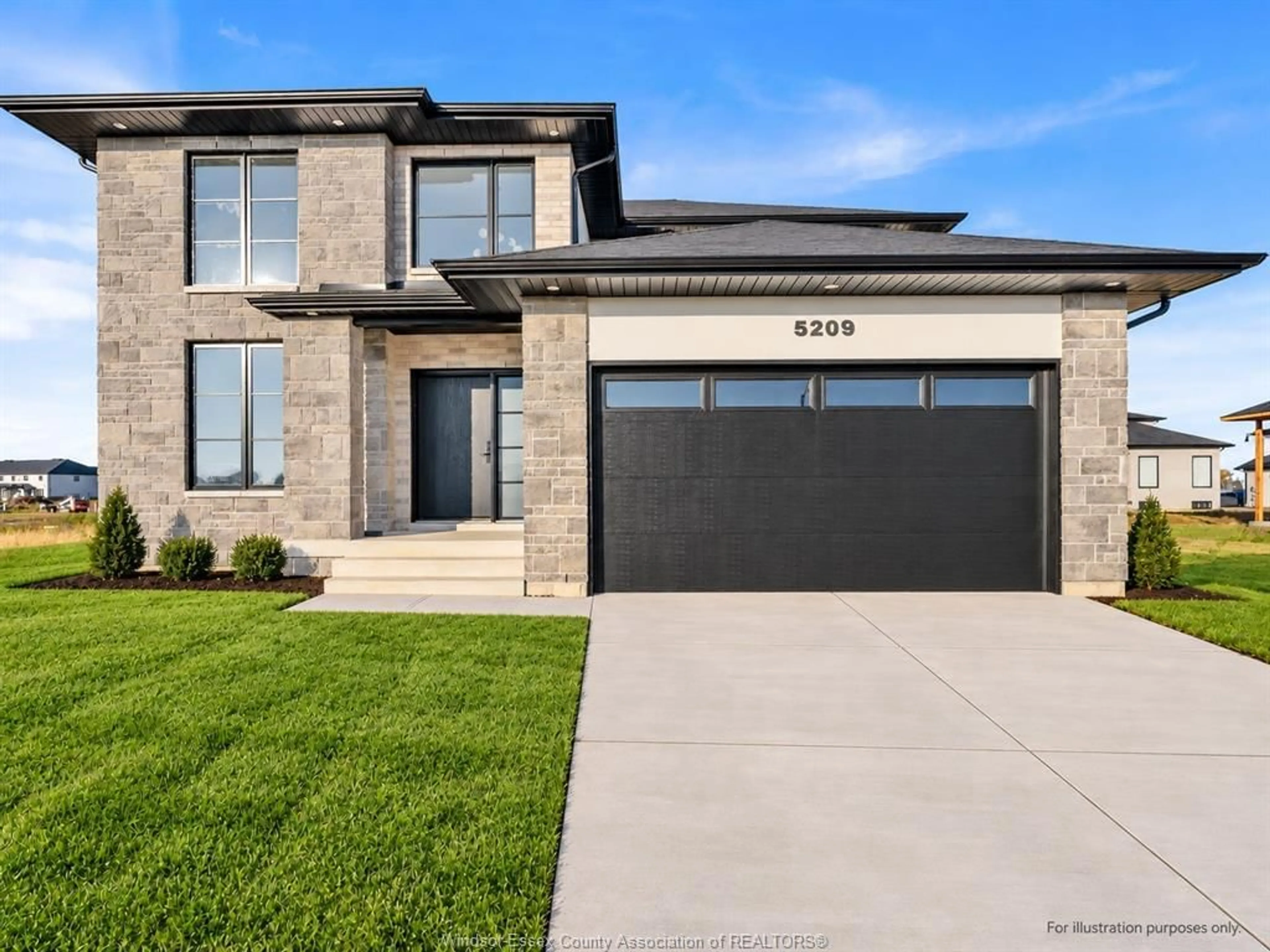 Home with brick exterior material, street for 5209 AIDEN Ave, Tecumseh Ontario N0R 1K0