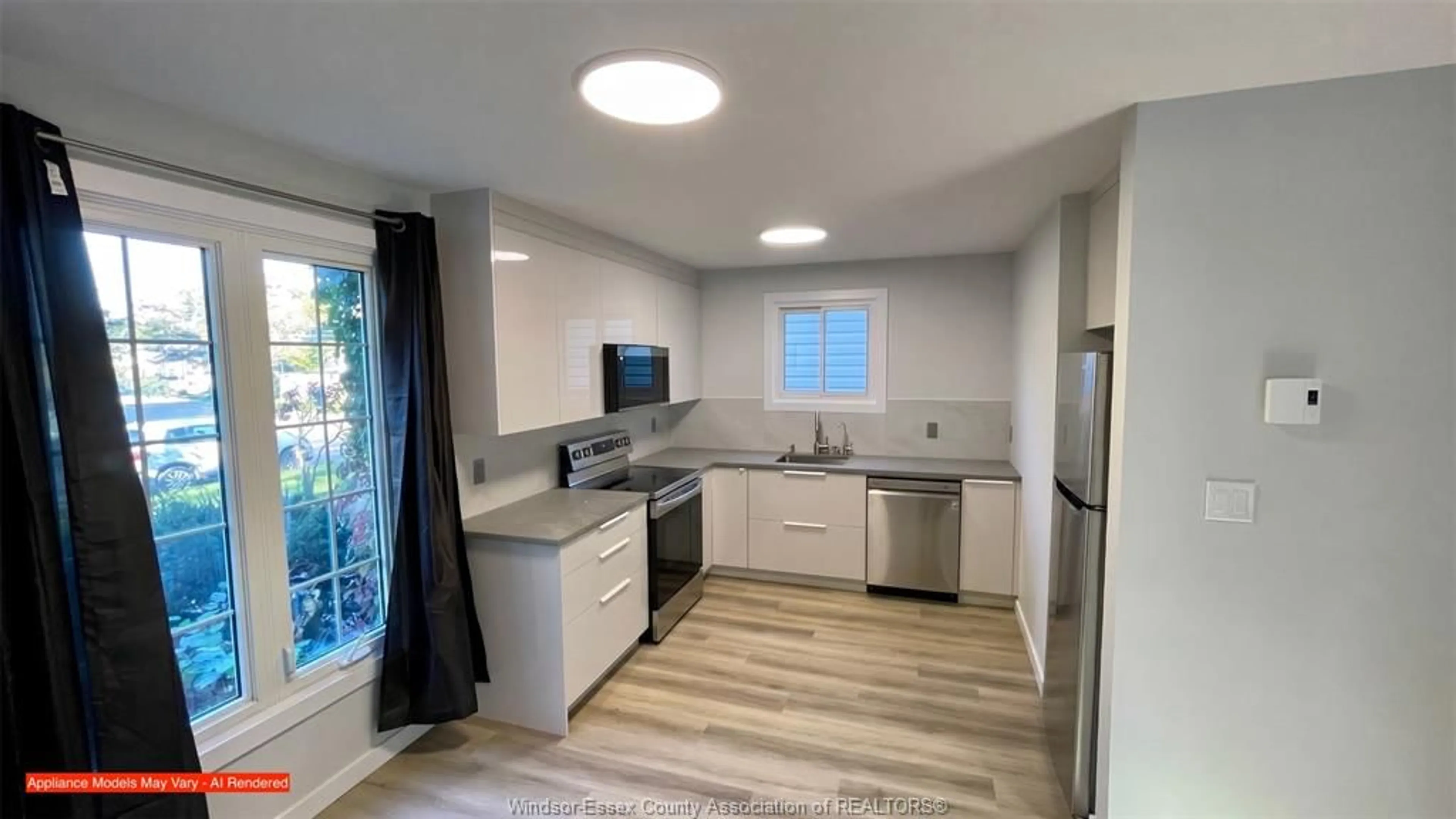 Open concept kitchen, unknown for 1545 Bayswater Cres, Windsor Ontario N8S 4K5
