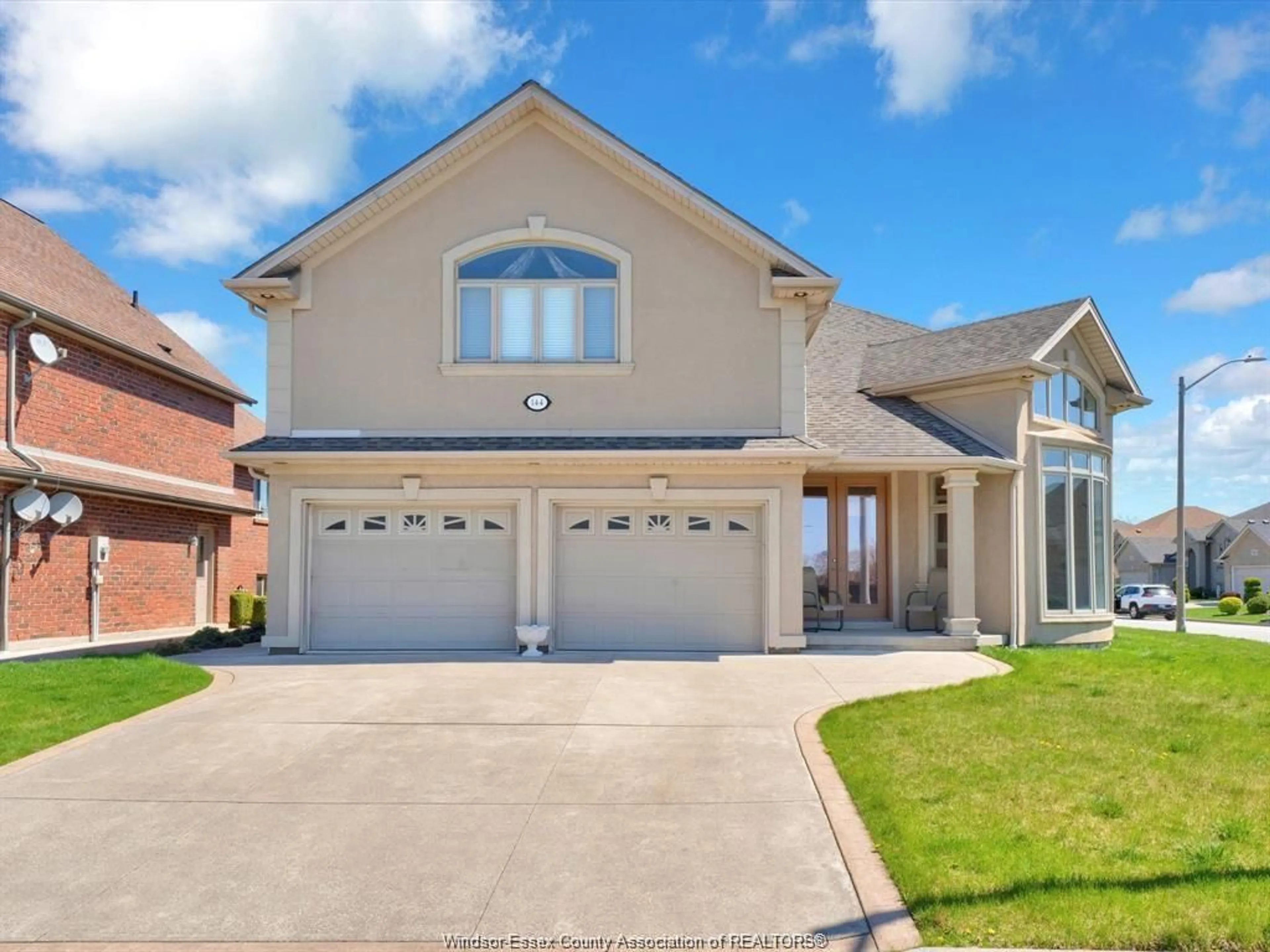 Home with vinyl exterior material, street for 144 MECONI Crt, Lakeshore Ontario N9K 7E9