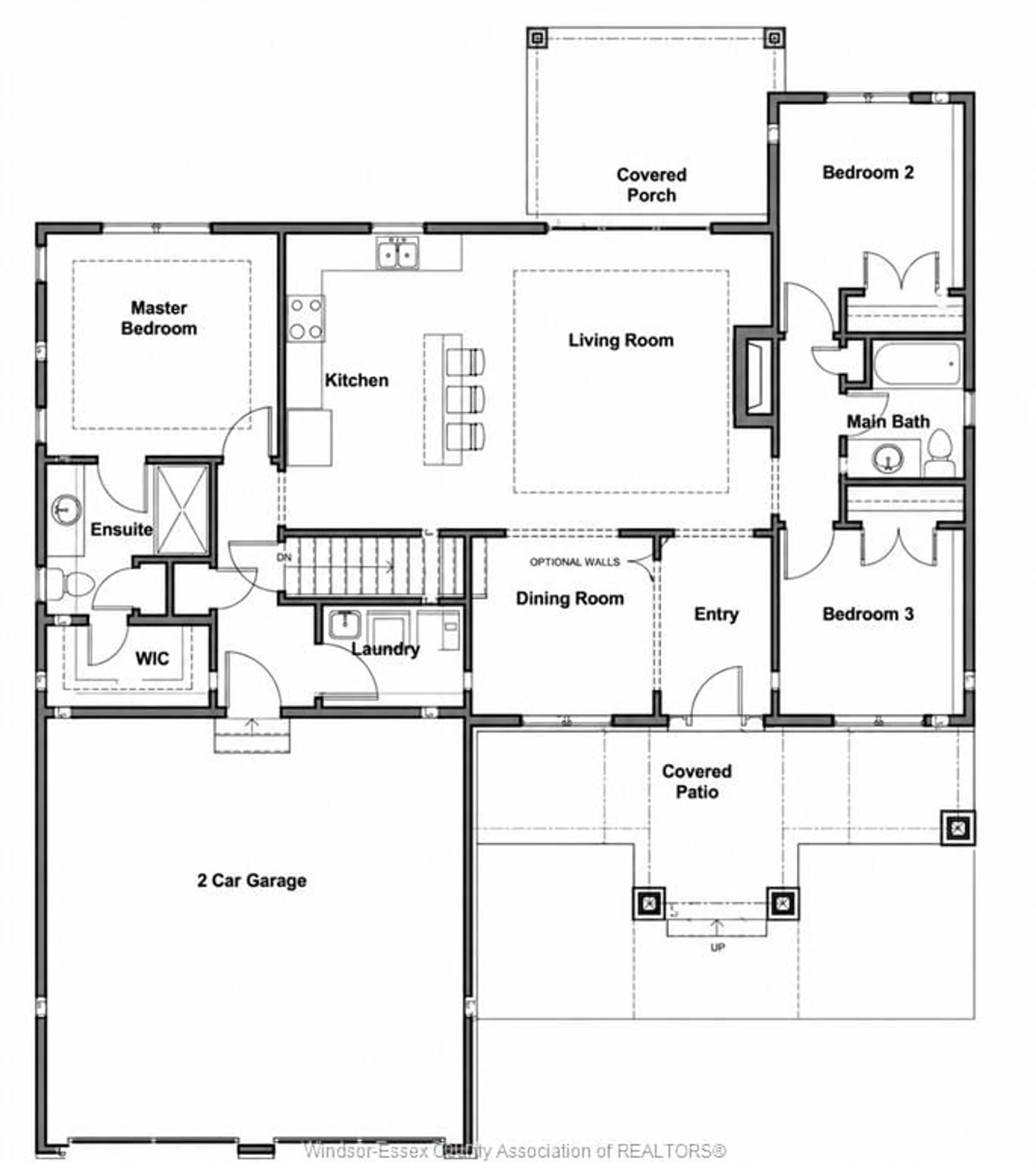 Floor plan for 243 KENNEDY Crt, Amherstburg Ontario N9V 2R3