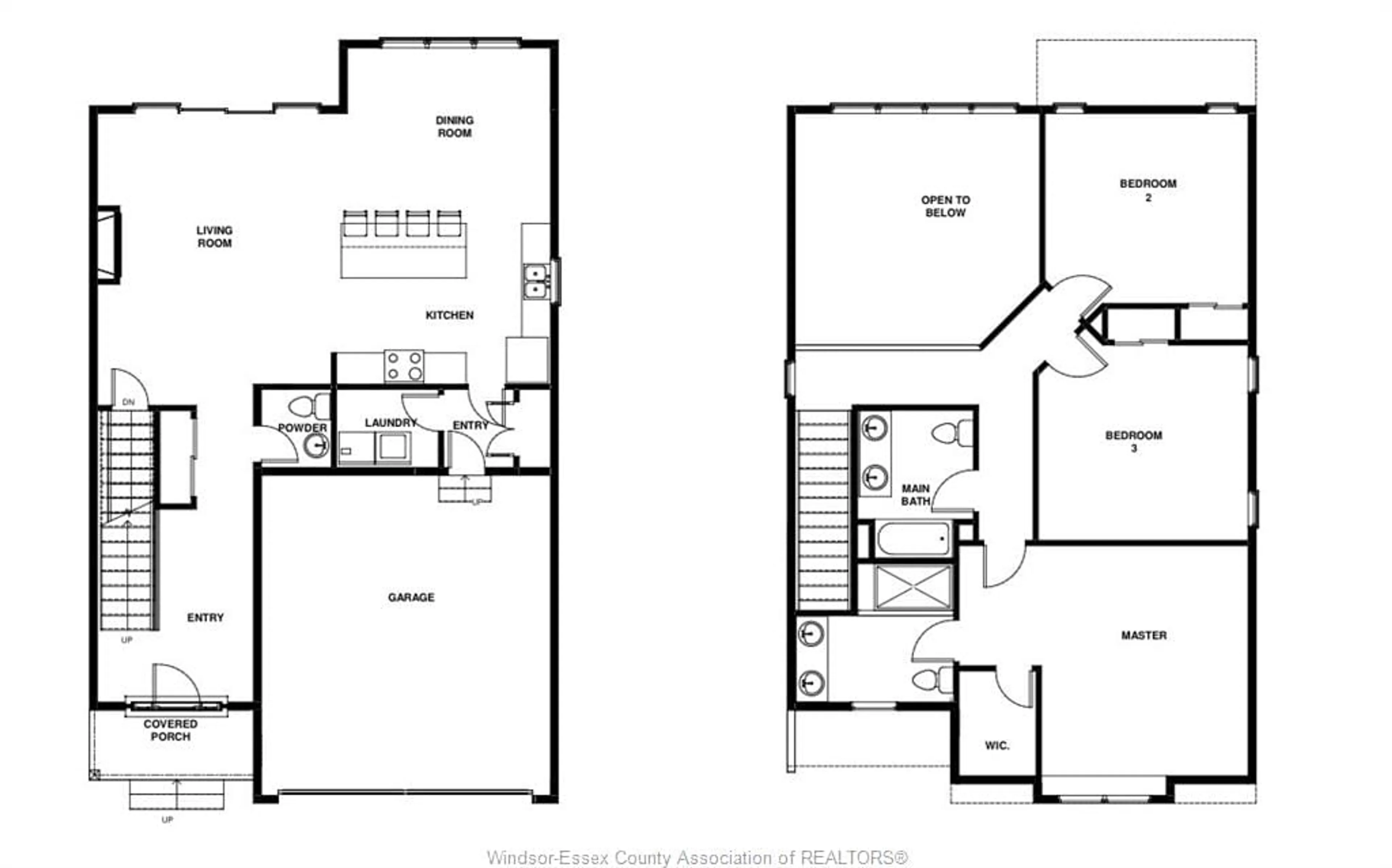 Floor plan for 247 KENNEDY Crt, Amherstburg Ontario N9V 2R3