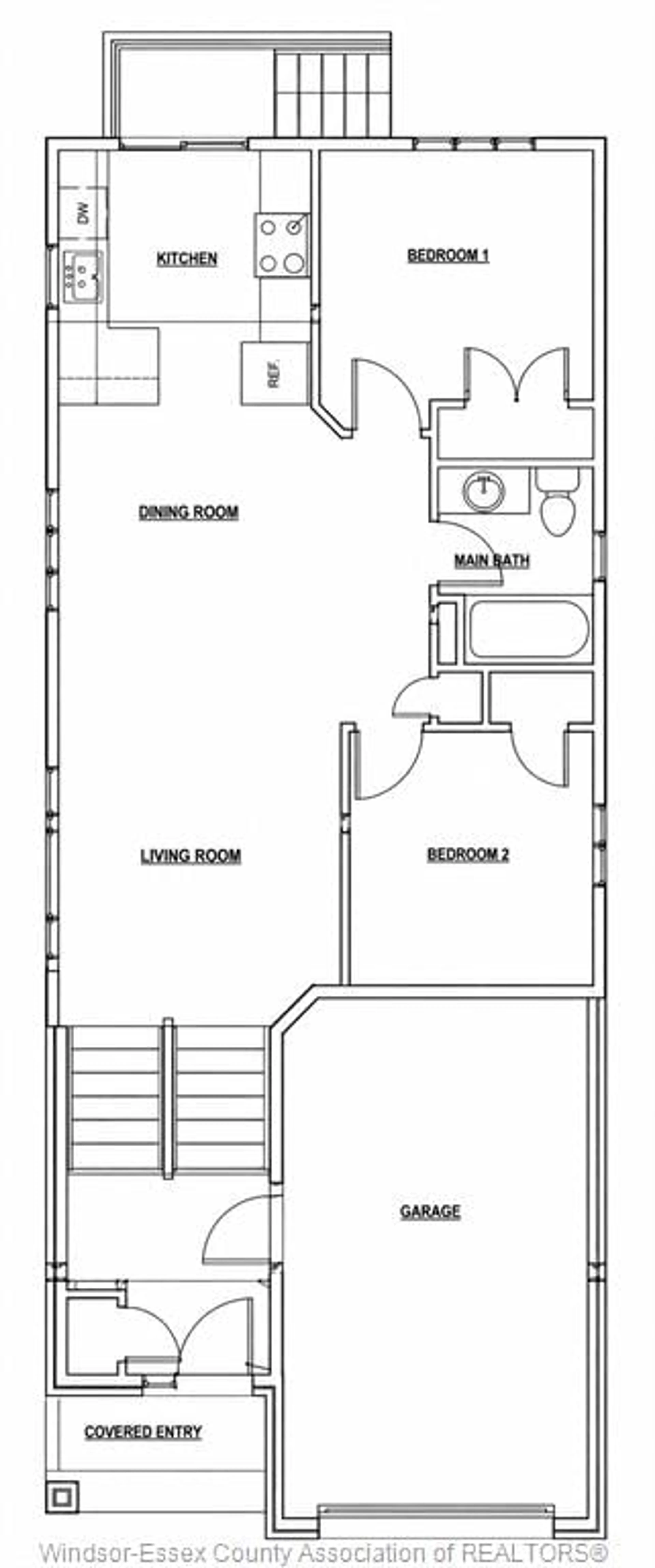 Floor plan for 368 SIMCOE, Amherstburg Ontario N9V 1N3