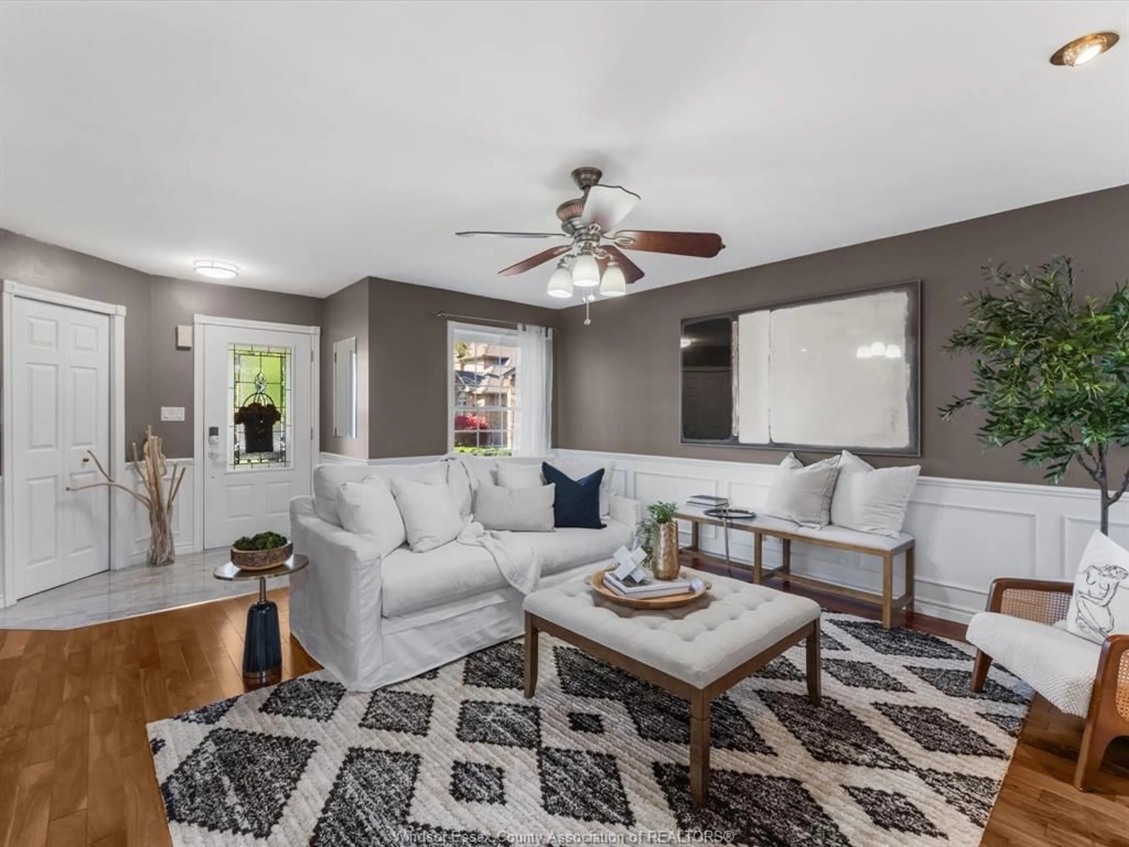 Living room with furniture, unknown for 4180 MARLO Crt, Windsor Ontario N9G 2V3
