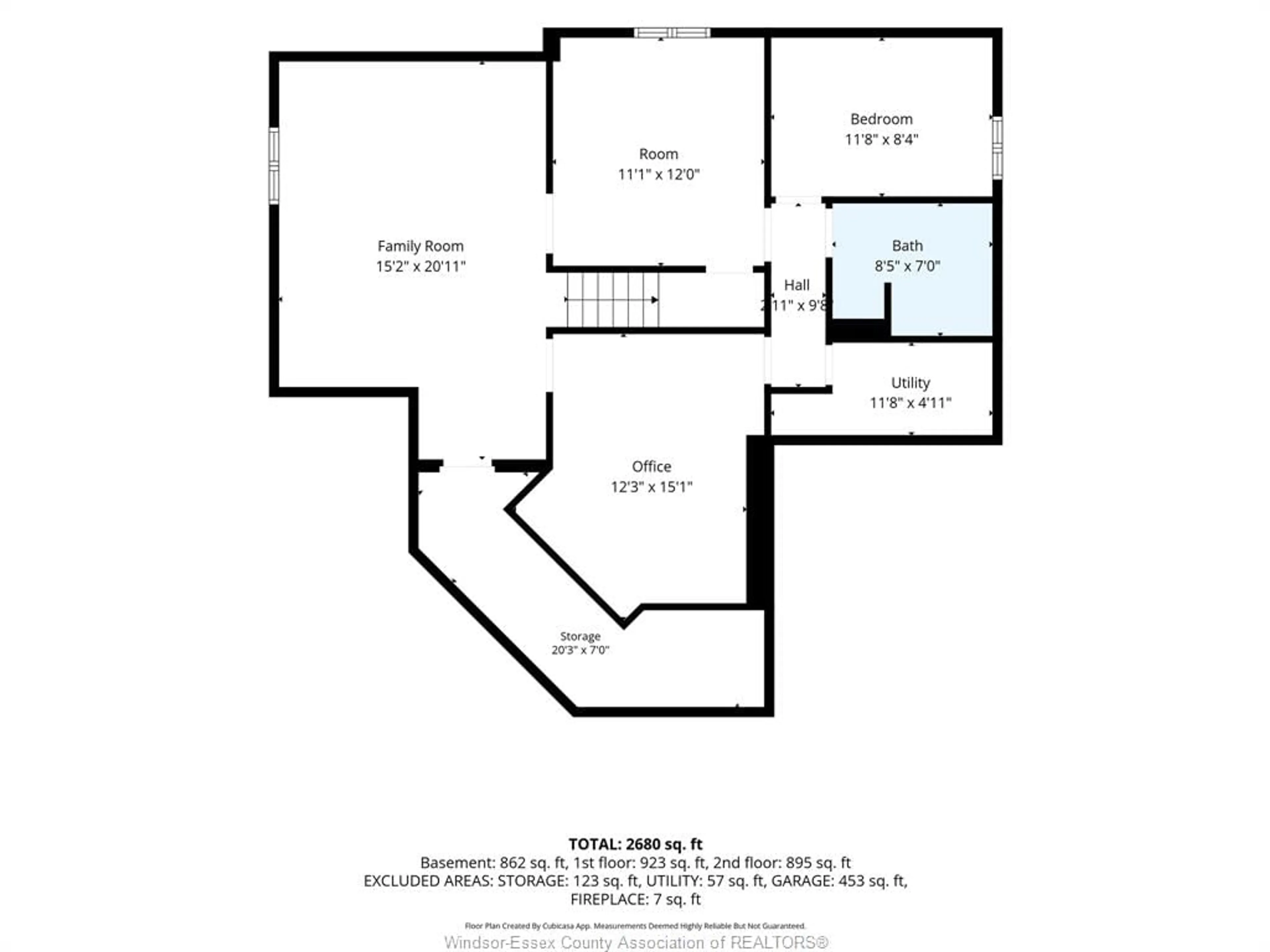 Floor plan for 4180 MARLO Crt, Windsor Ontario N9G 2V3