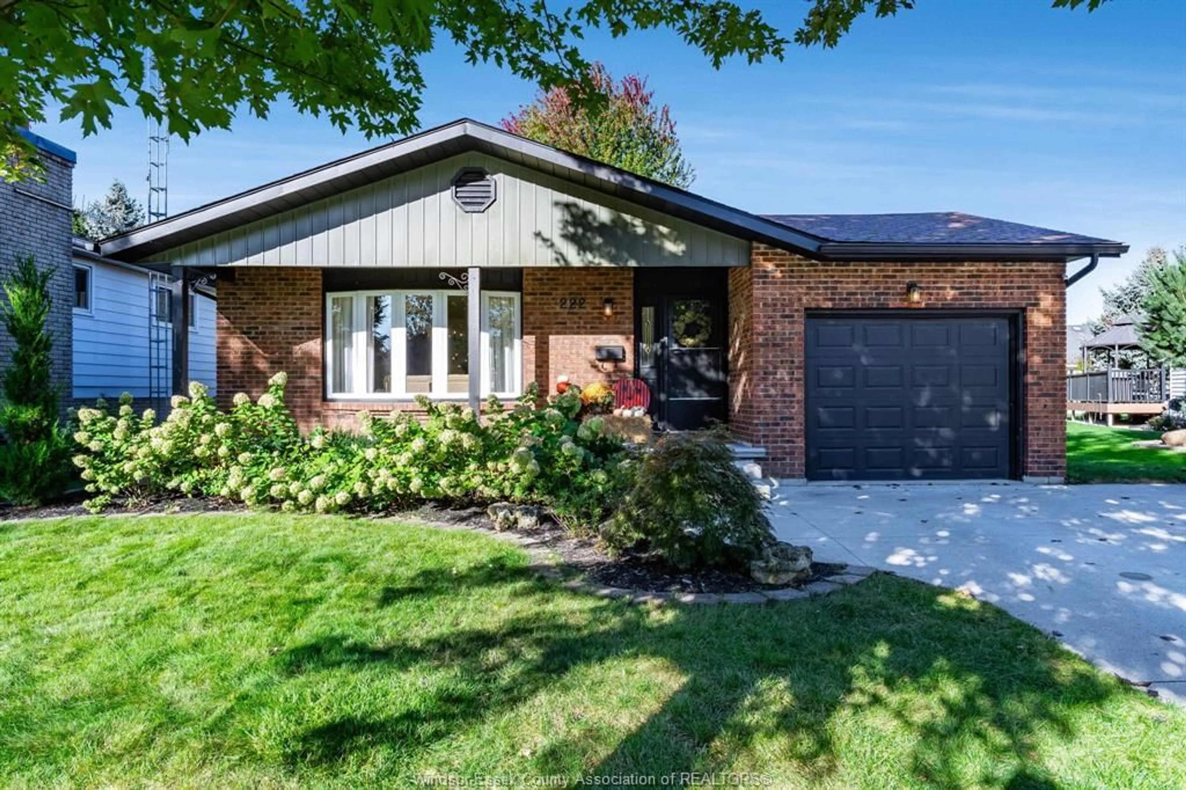 Home with brick exterior material, street for 222 Cherywood, Kingsville Ontario N9Y 3R4