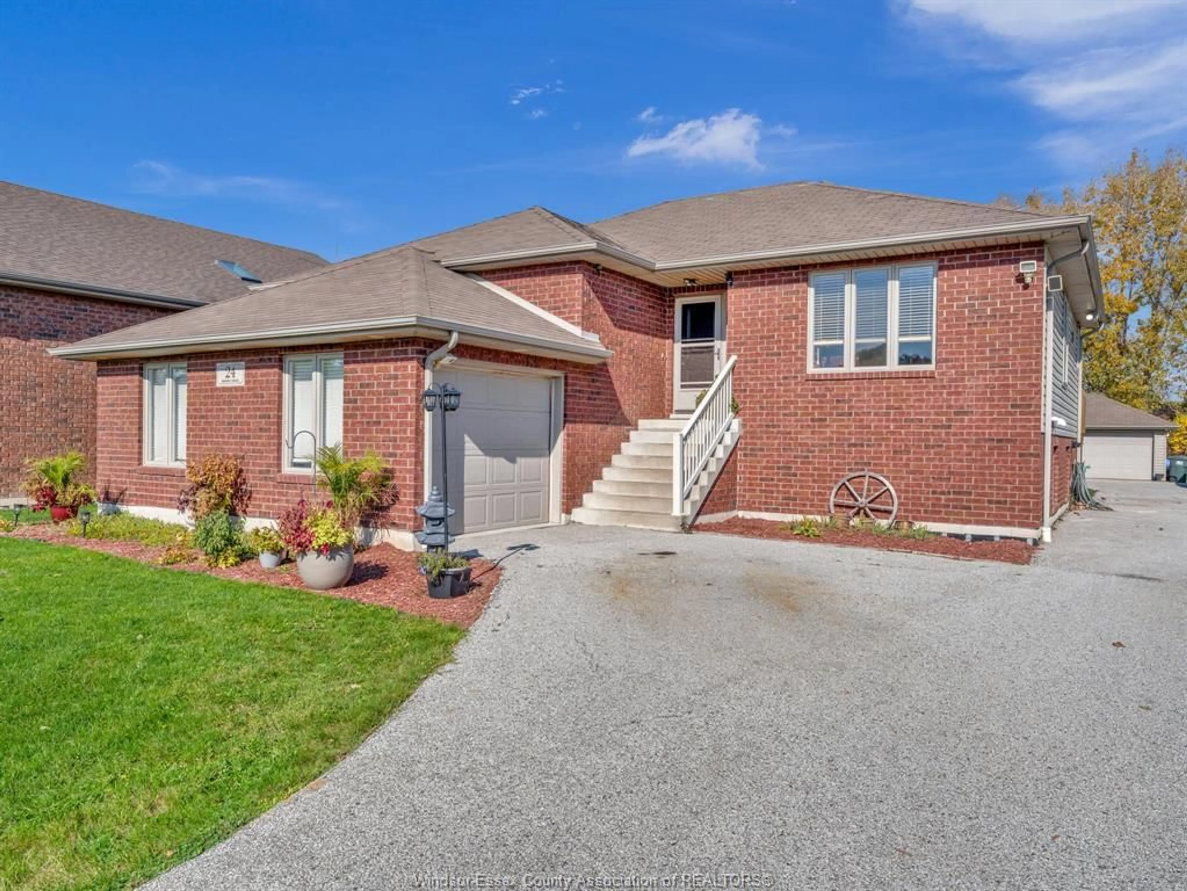 Home with brick exterior material, street for 24 LANDOR, Amherstburg Ontario N9V 3Y7